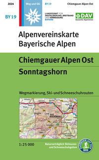 Vorderes Coverbild Chiemgauer Alpen Ost, Sonntagshorn