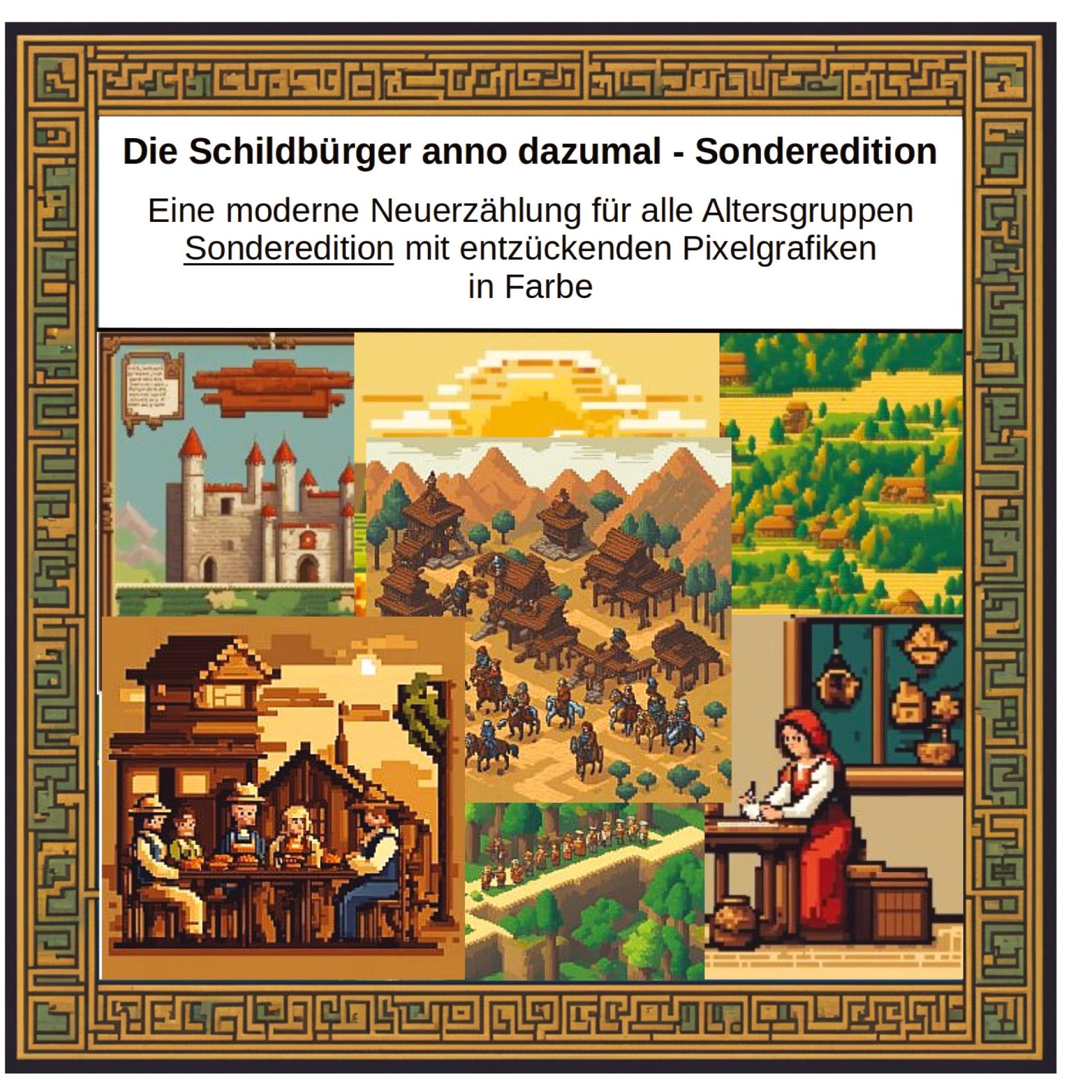 Vorderes Coverbild Die Schildbürger anno dazumal - Sonderedition