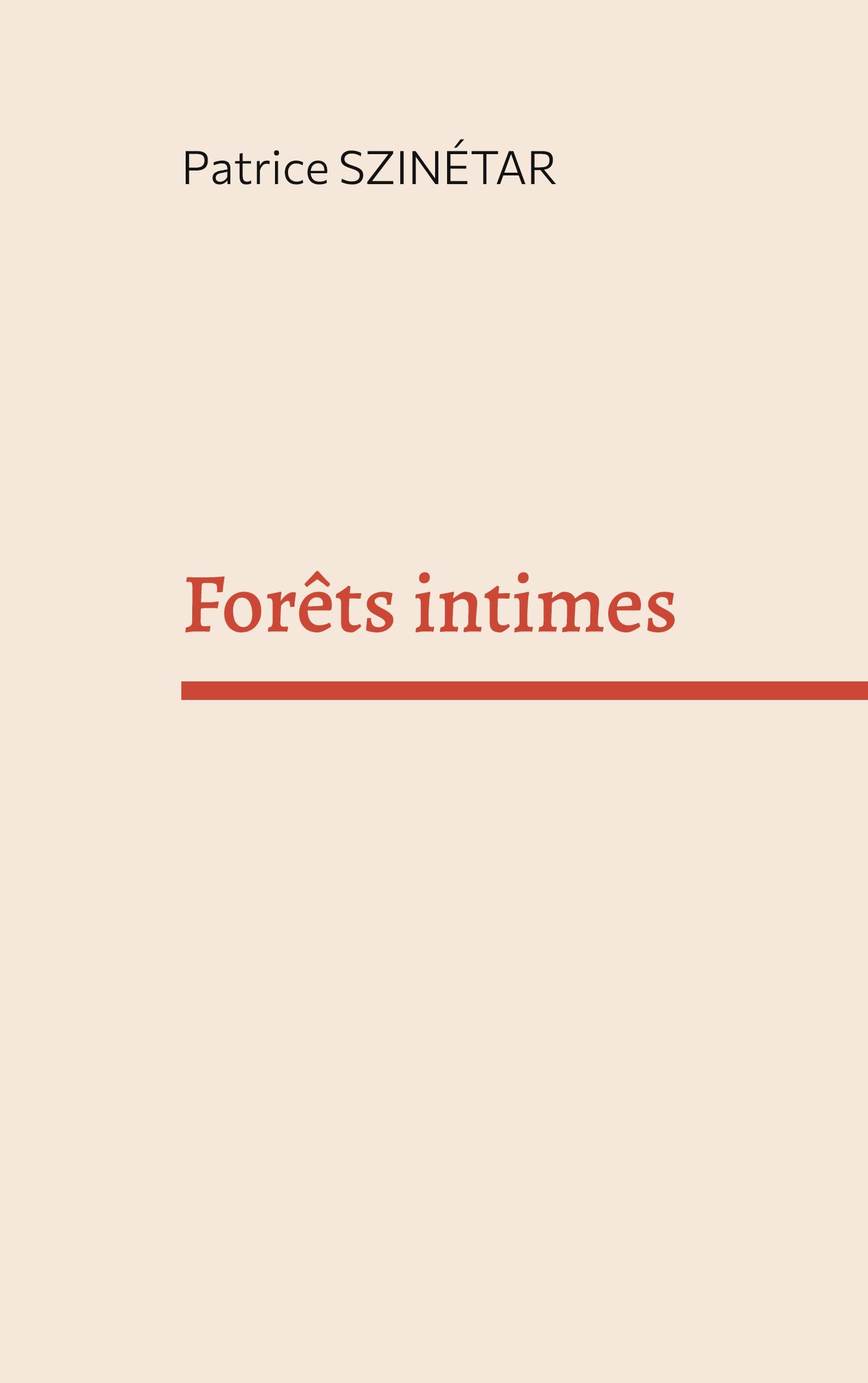 Vorderes Coverbild Forêts intimes