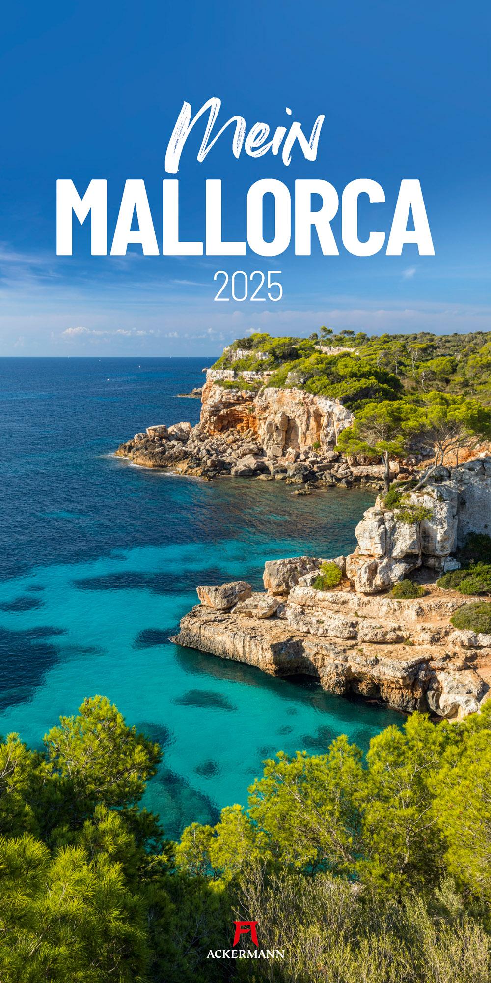 Vorderes Coverbild Mein Mallorca Kalender 2025