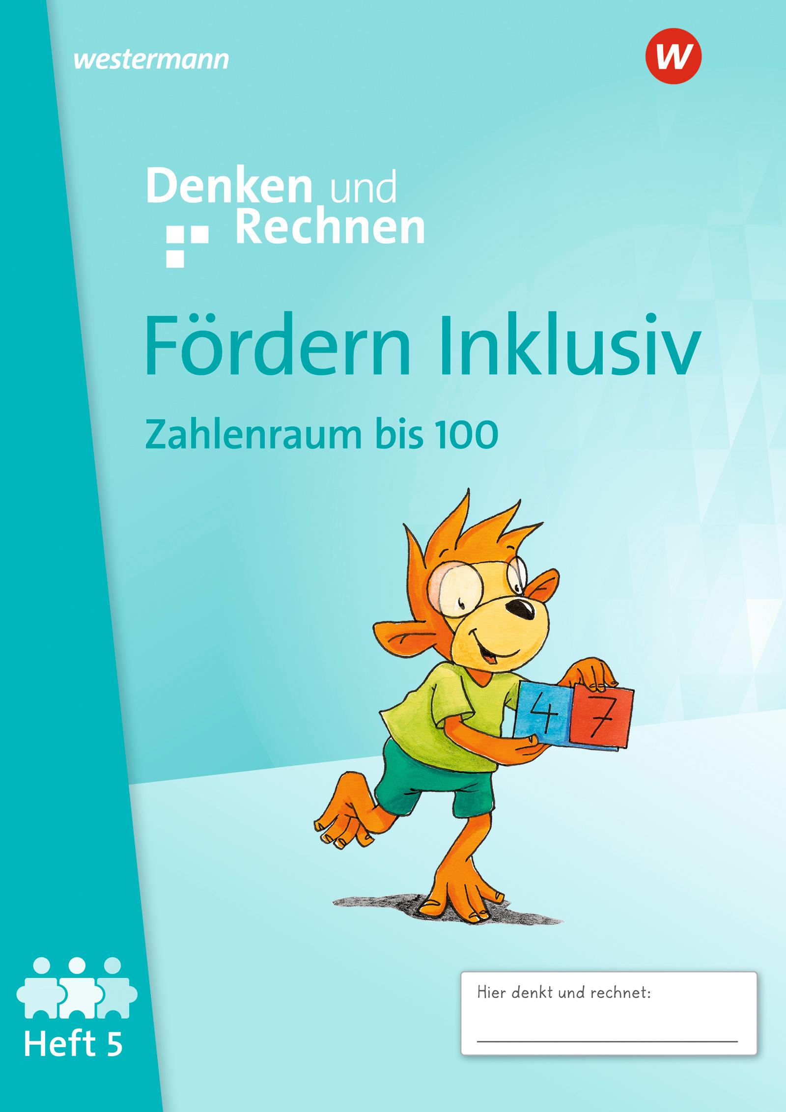 Vorderes Coverbild Fördern Inklusiv. Heft 5: Zahlenraum bis 100 Denken und Rechnen
