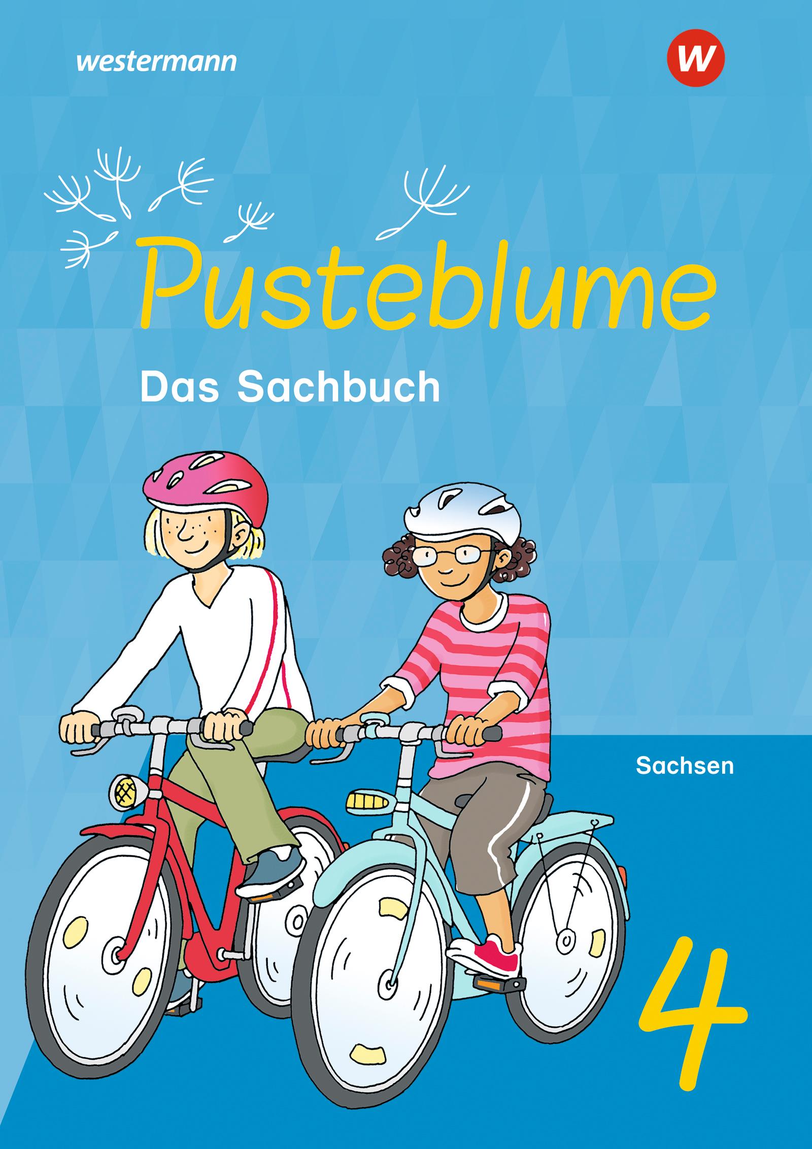 Vorderes Coverbild Pusteblume. Sachunterricht 4. Schulbuch. Für Sachsen