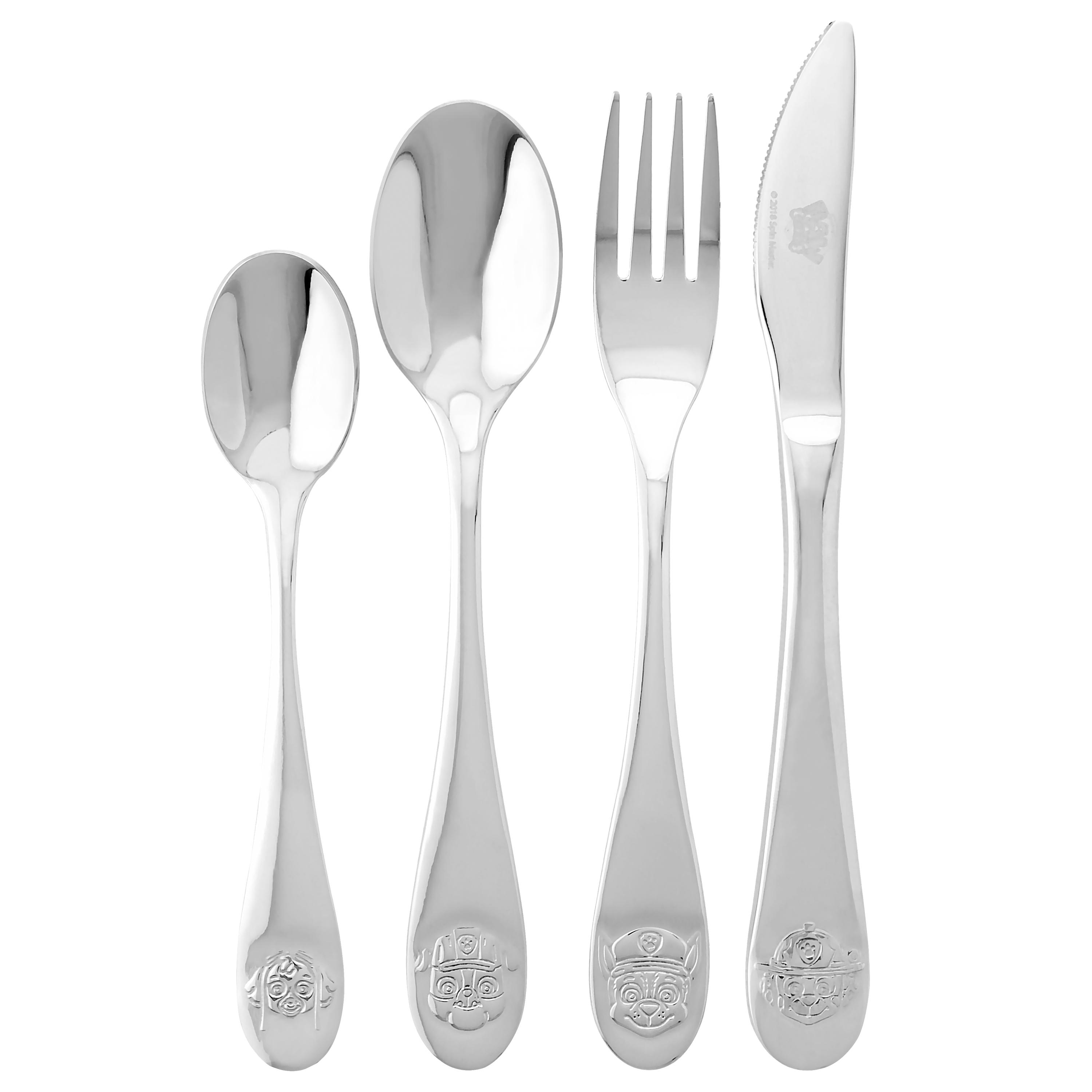 Beispielinhalt (Bild) Paw Patrol, Besteckset, 4tlg, Edelstahl, GK