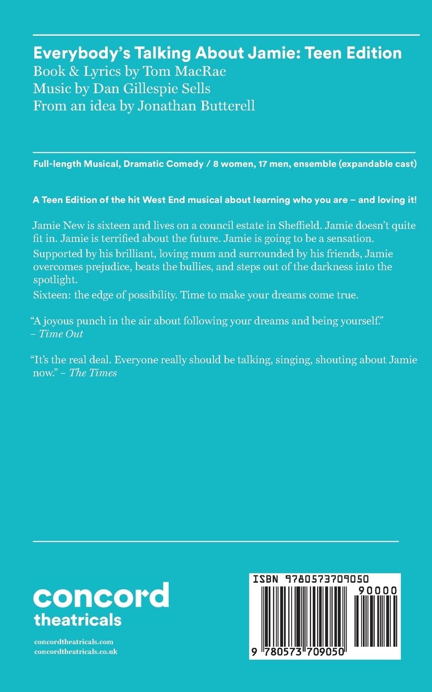 Rückseitencover Everybody's Talking About Jamie