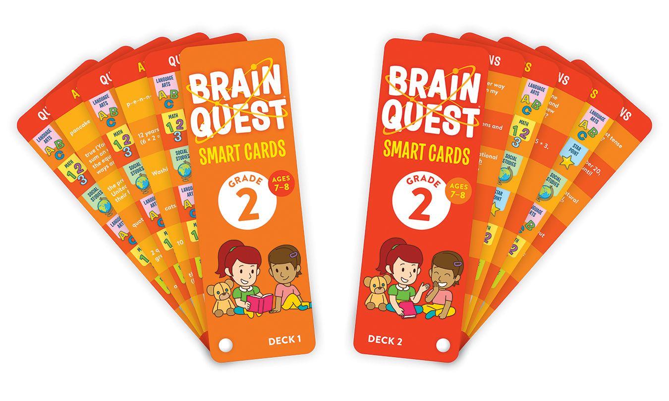 Beispielinhalt (Bild) Brain Quest 2nd Grade Smart Cards Revised 5th Edition