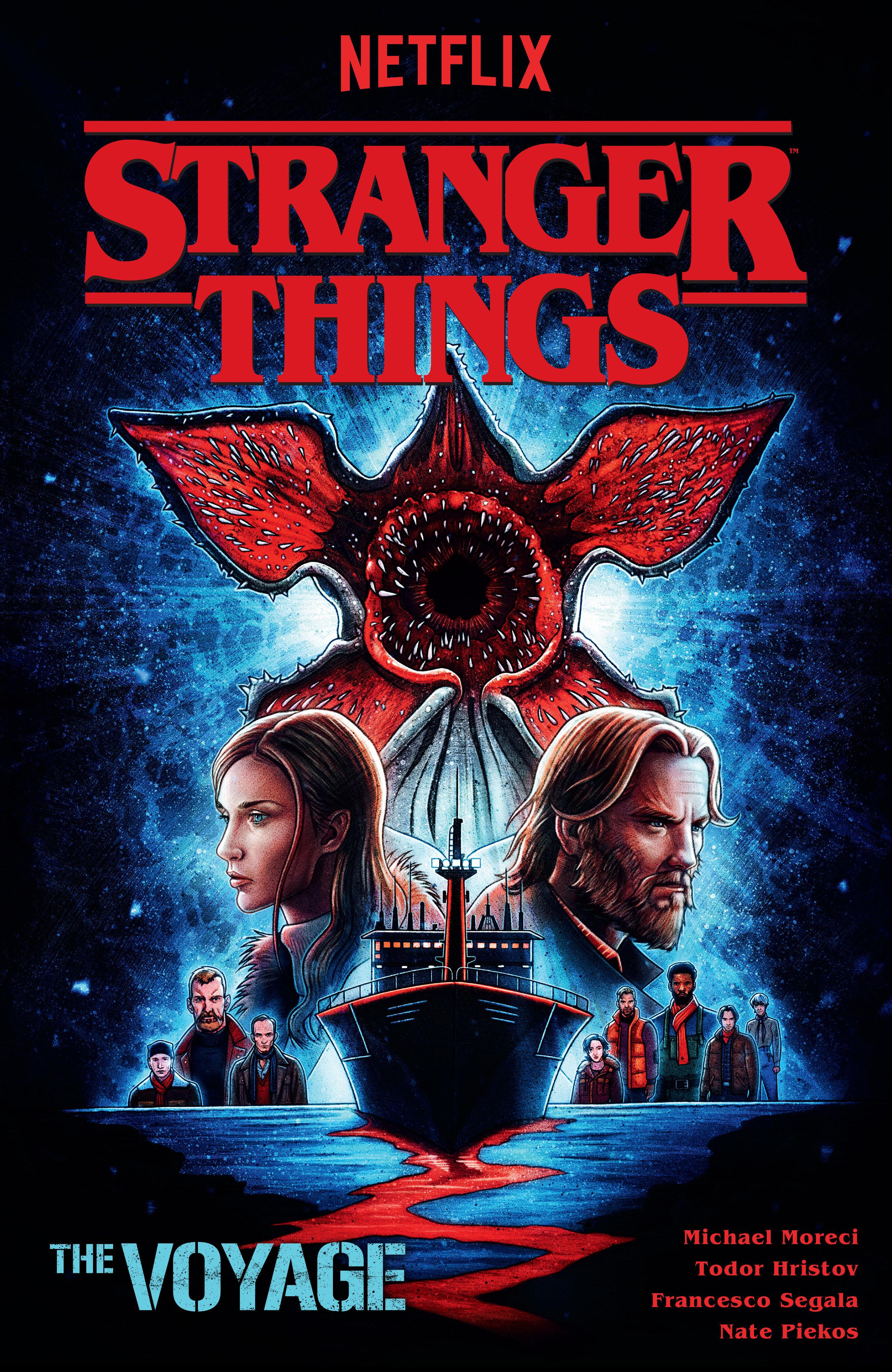 Vorderes Coverbild Stranger Things: The Voyage (Graphic Novel)