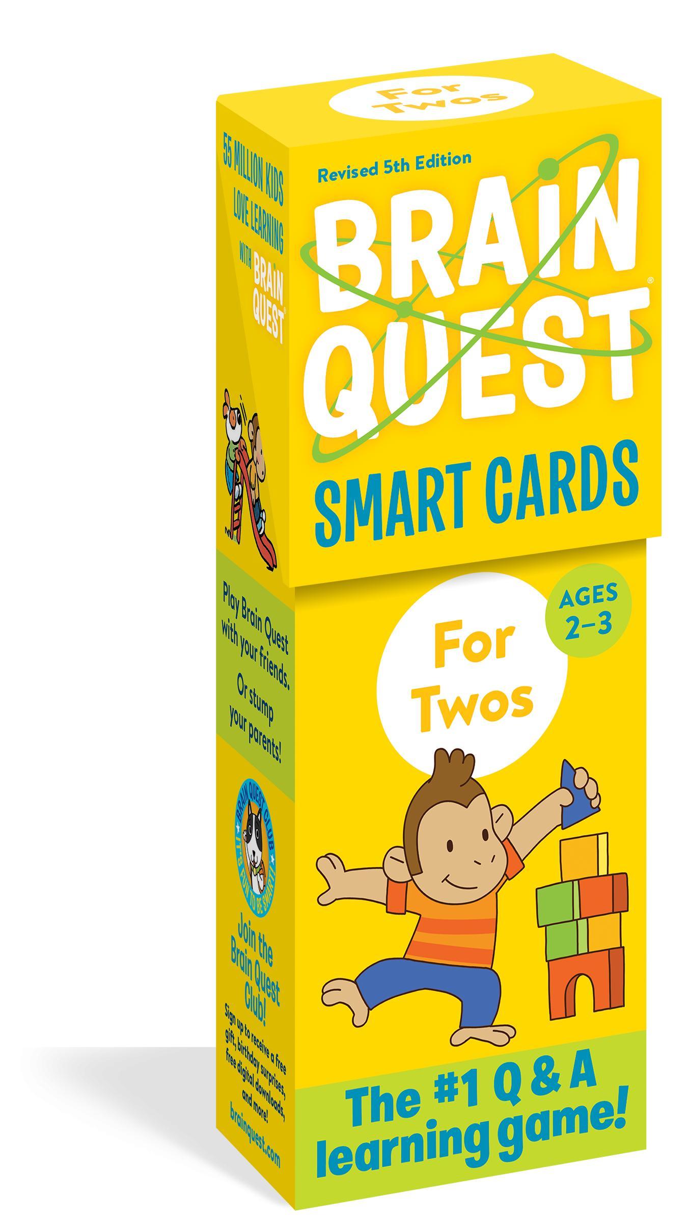 Vorderes Coverbild Brain Quest for Twos Smart Cards, Revised 5th Edition