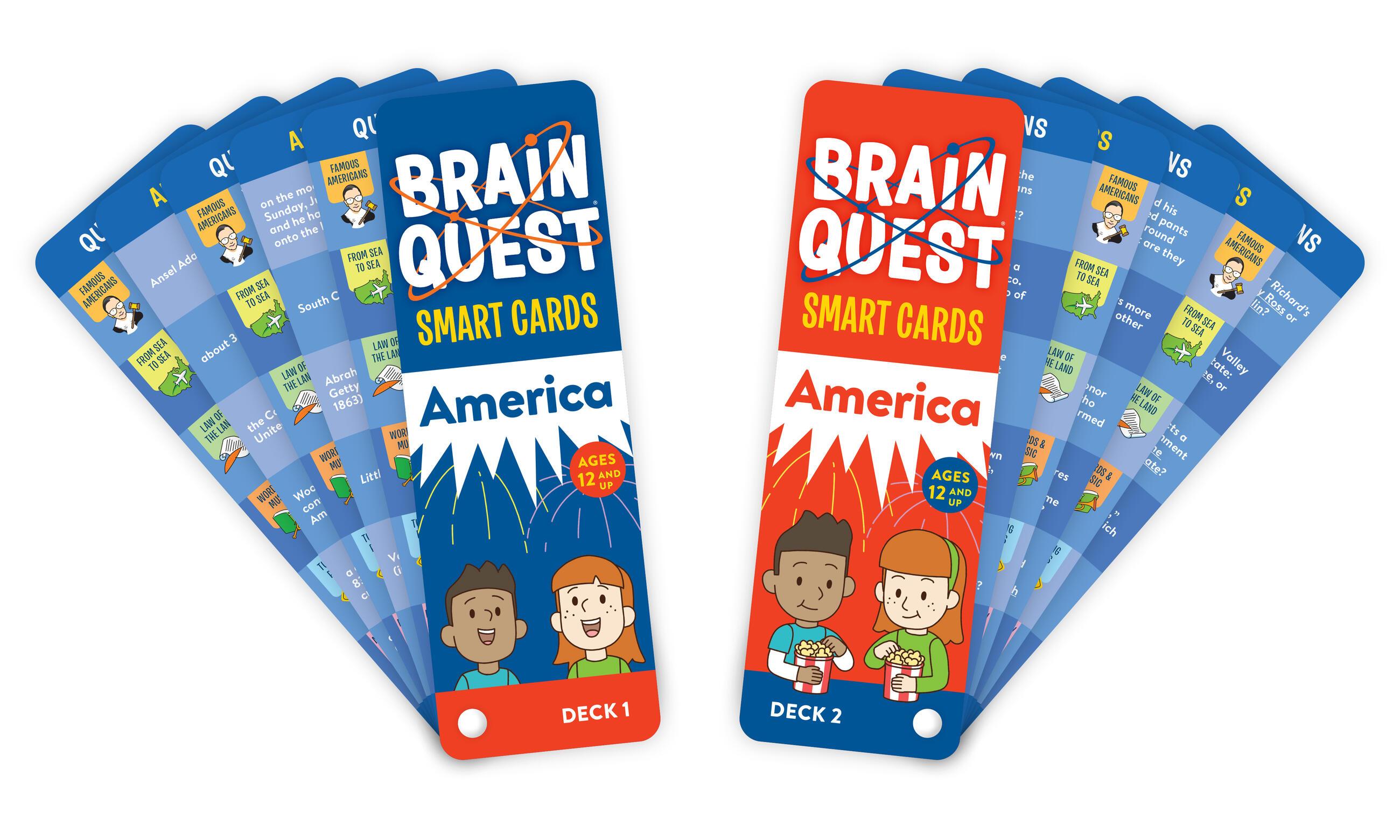 Beispielinhalt (Bild) Brain Quest America Smart Cards Revised 4th Edition