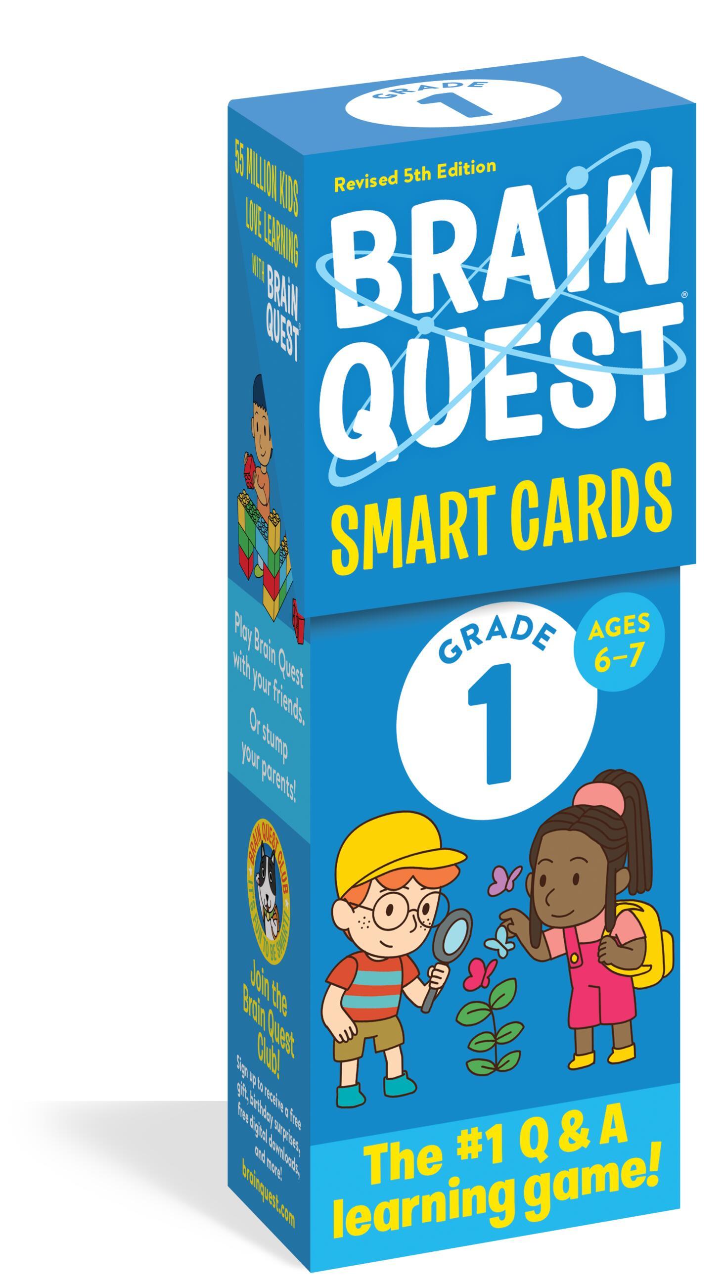 Vorderes Coverbild Brain Quest 1st Grade Smart Cards Revised 5th Edition