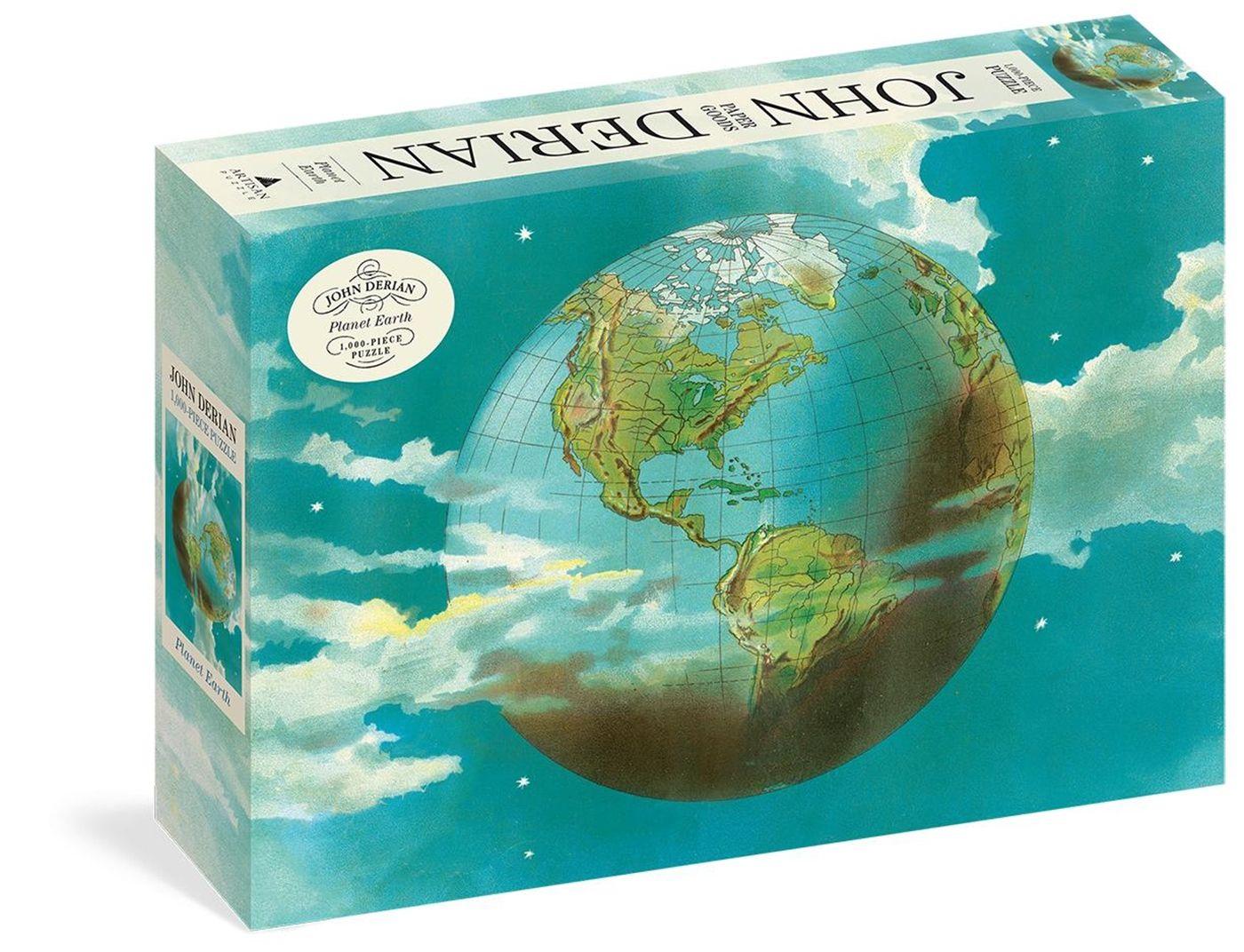 Vorderes Coverbild John Derian Paper Goods: Planet Earth 1,000-Piece Puzzle