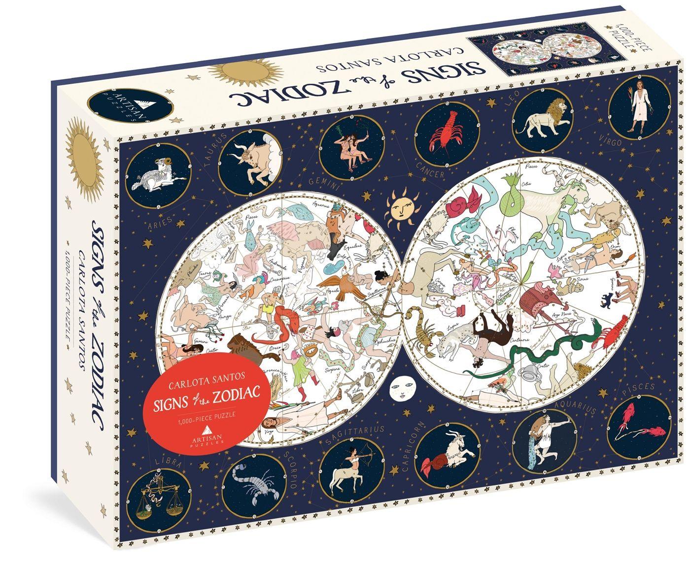Vorderes Coverbild Signs of the Zodiac 1,000-Piece Puzzle