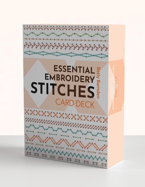 Vorderes Coverbild Essential Embroidery Stitches Card Deck
