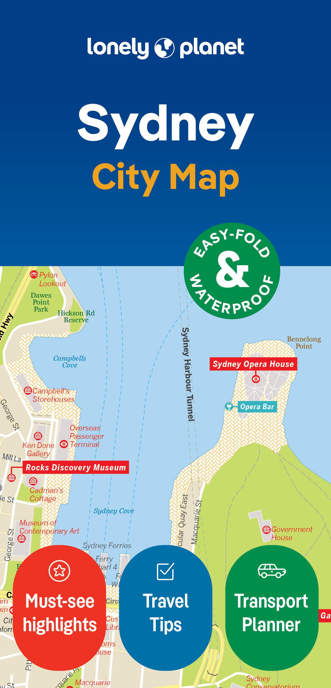 Vorderes Coverbild Sydney City Map