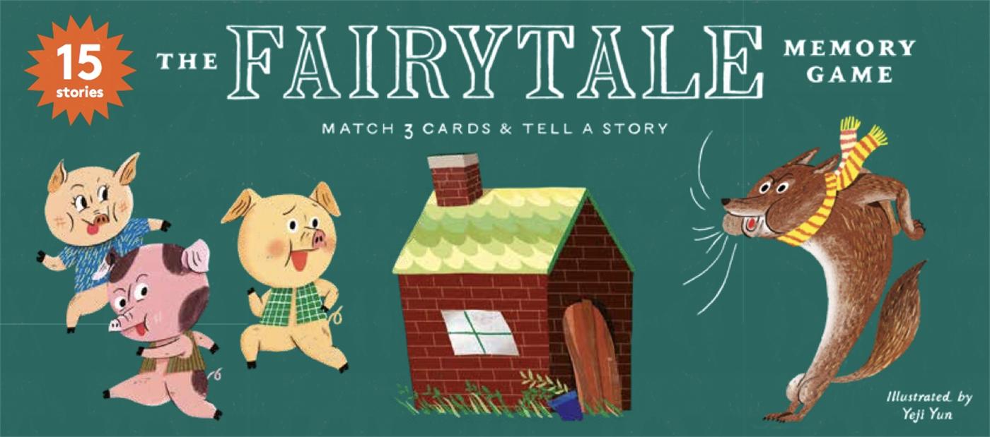 Vorderes Coverbild The Fairytale Memory Game: Fairy-Tale Match It