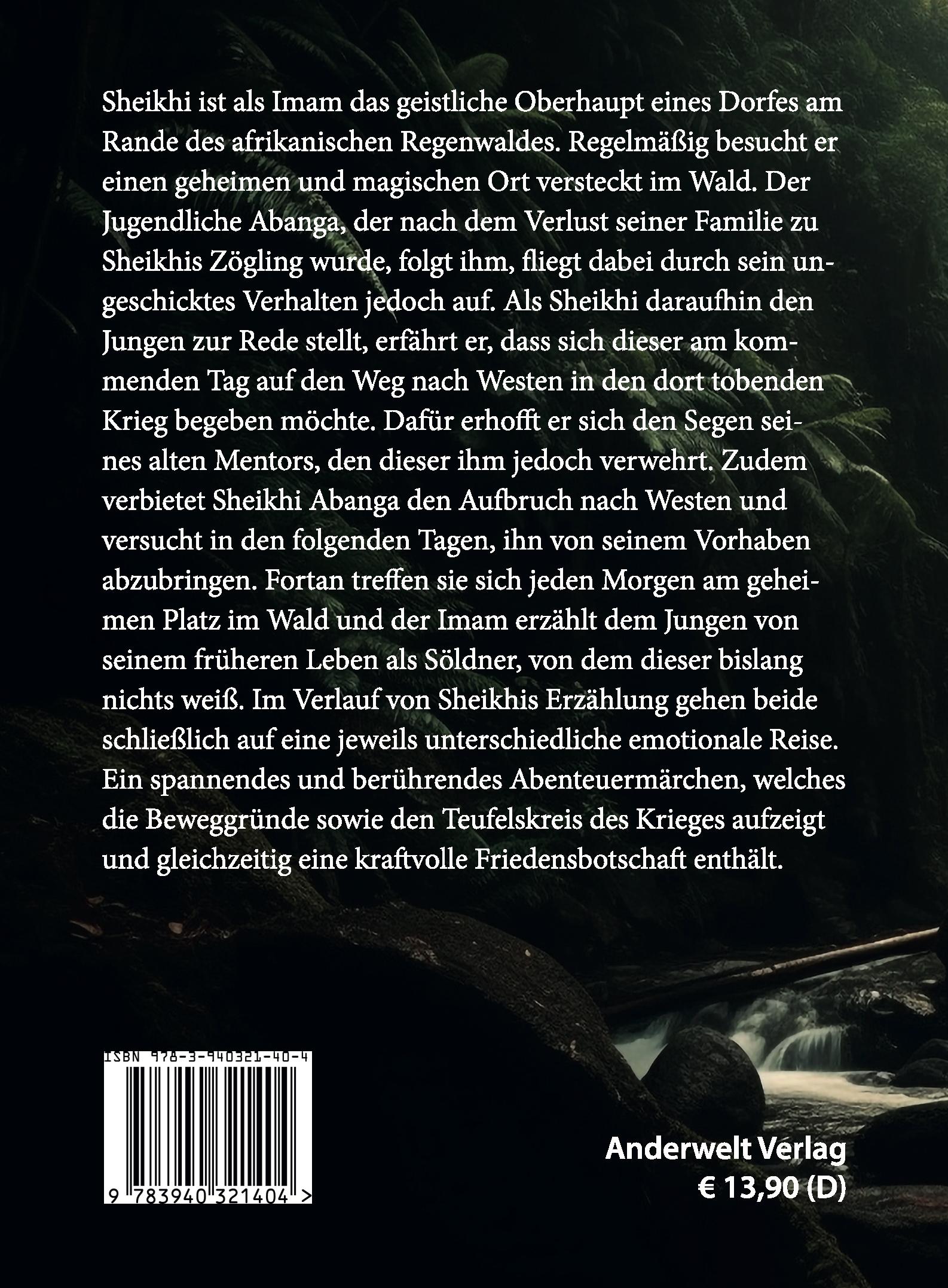 Rückseitencover Sheikhi - Ein afrikanisches Märchen