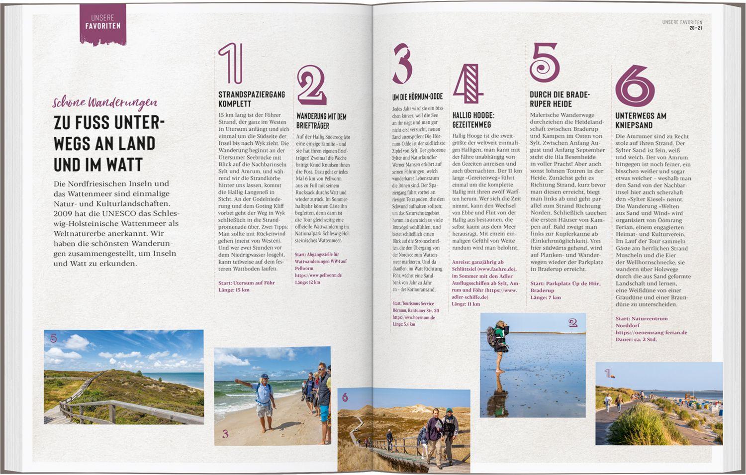 Beispielinhalt (Bild) DUMONT Bildatlas Sylt, Amrum, Föhr