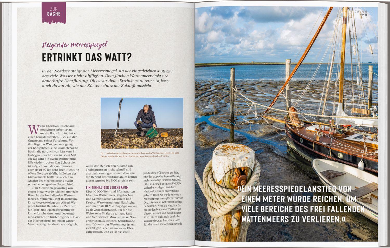 Beispielinhalt (Bild) DUMONT Bildatlas Sylt, Amrum, Föhr