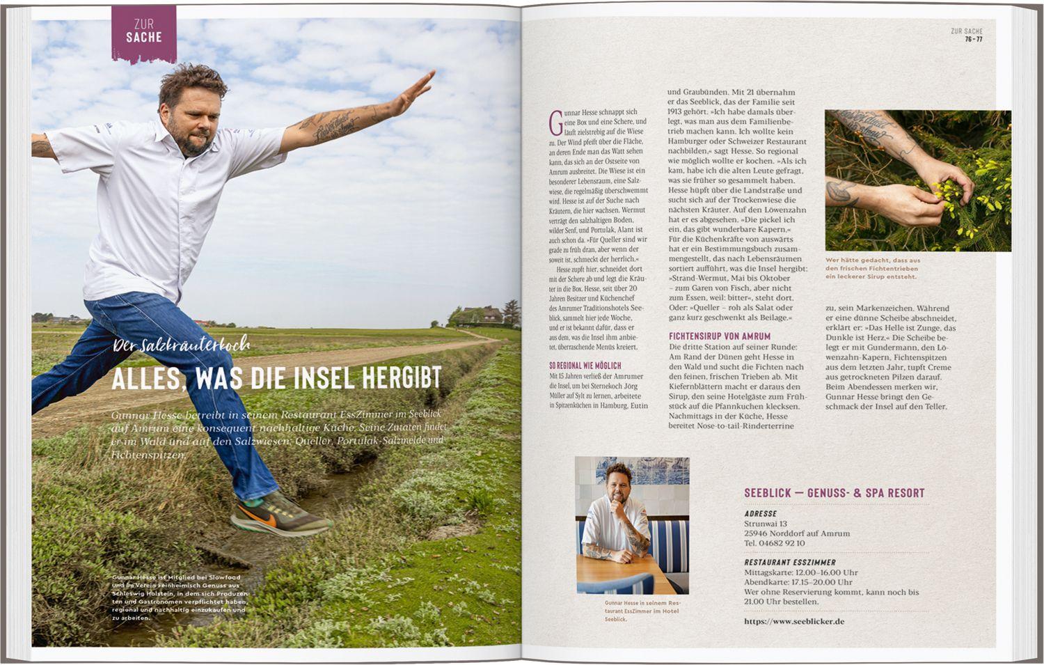 Beispielinhalt (Bild) DUMONT Bildatlas Sylt, Amrum, Föhr