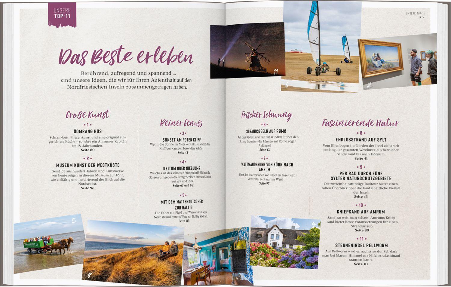 Beispielinhalt (Bild) DUMONT Bildatlas Sylt, Amrum, Föhr