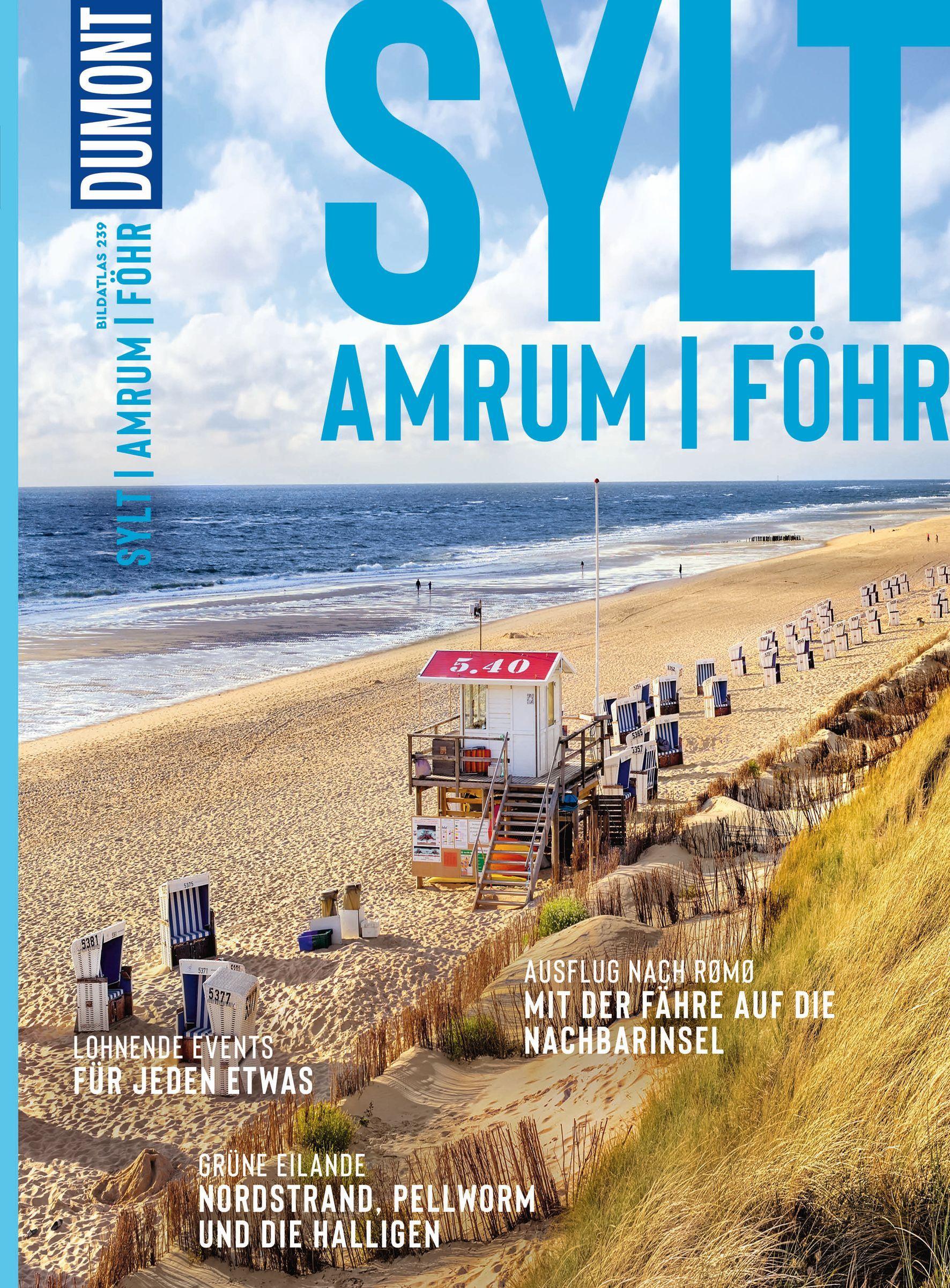 Vorderes Coverbild DUMONT Bildatlas Sylt, Amrum, Föhr