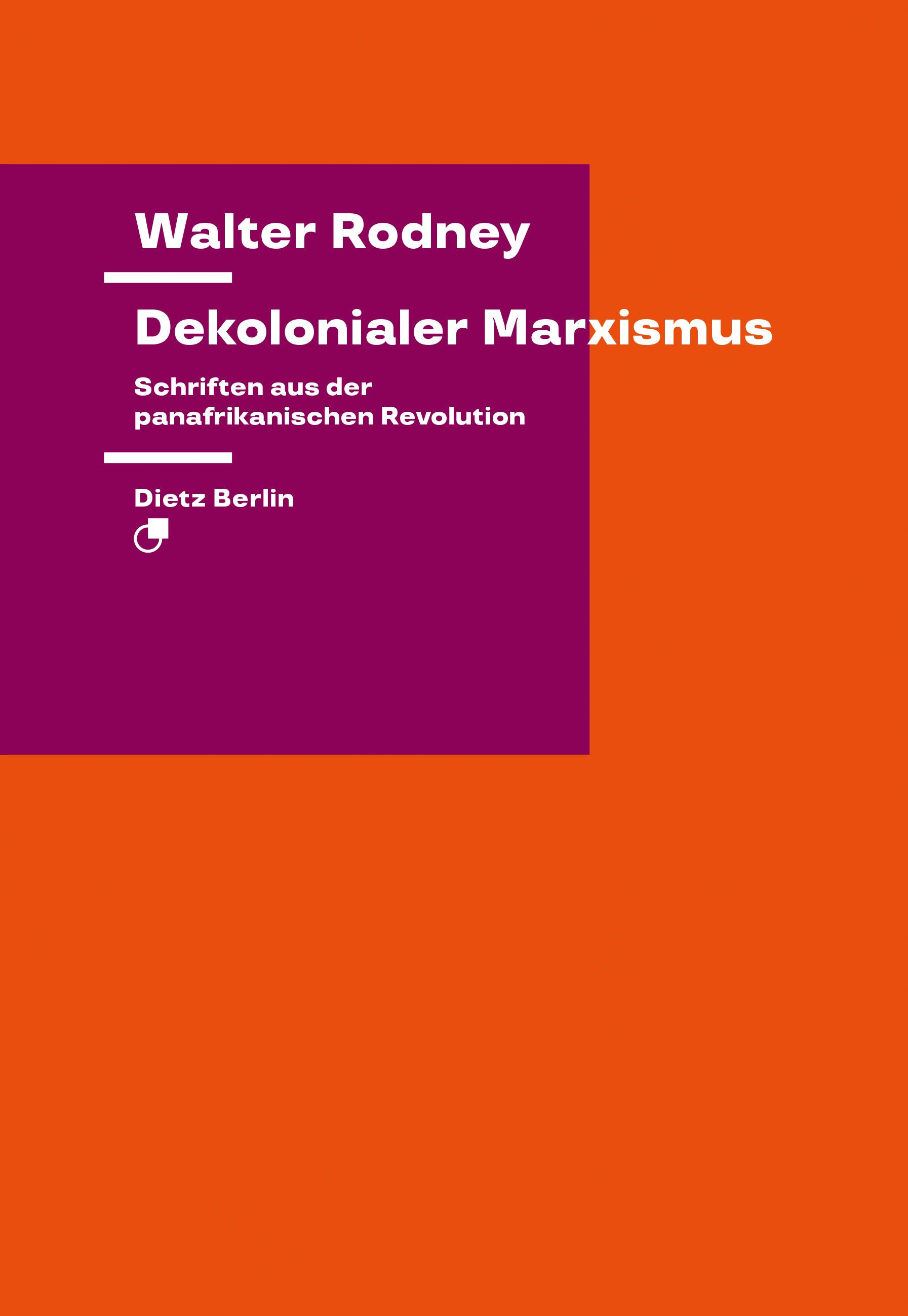 Vorderes Coverbild Dekolonialer Marxismus