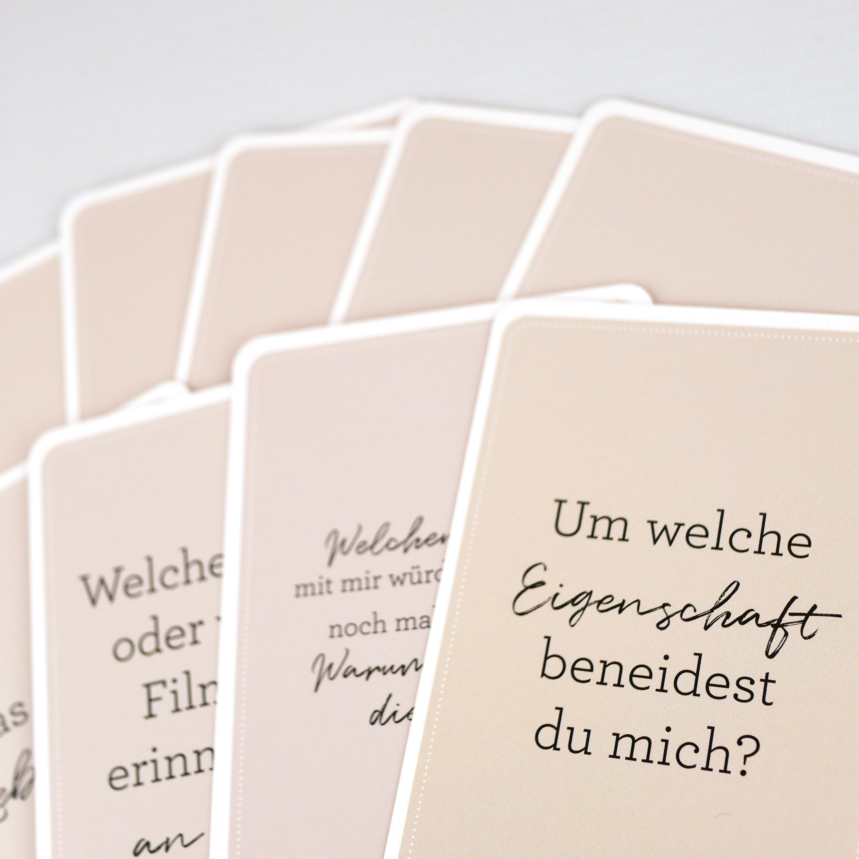 Beispielinhalt (Bild) Was ich an dir liebe - Das Fragespiel für Paare