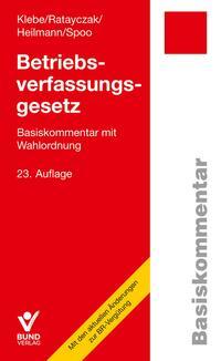 Vorderes Coverbild Betriebsverfassungsgesetz (BetrVG)