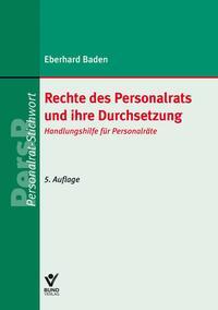 Vorderes Coverbild Rechte des Personalrats und ihre Durchsetzung
