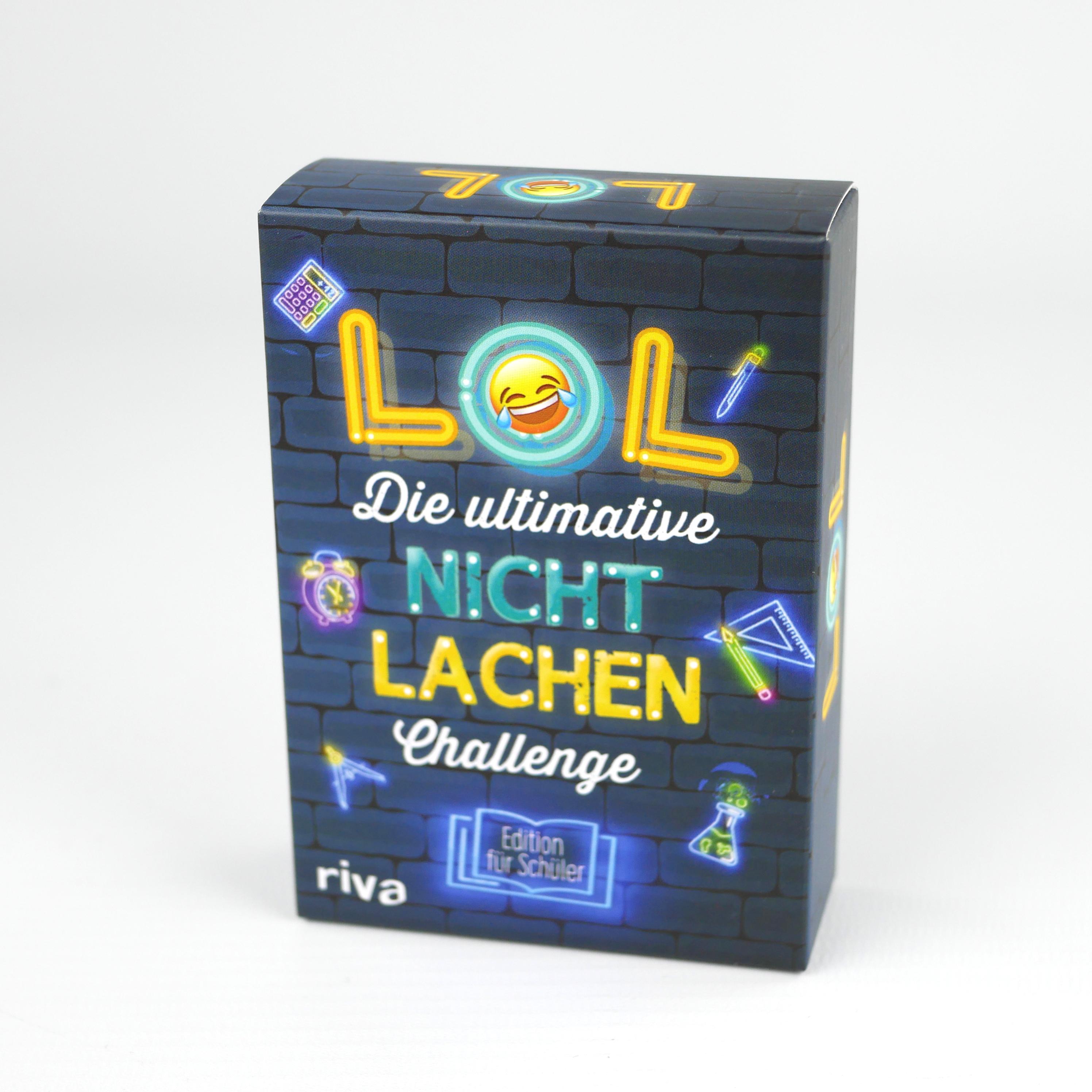 Beispielinhalt (Bild) LOL - Die ultimative Nicht-lachen-Challenge - Edition für Schüler