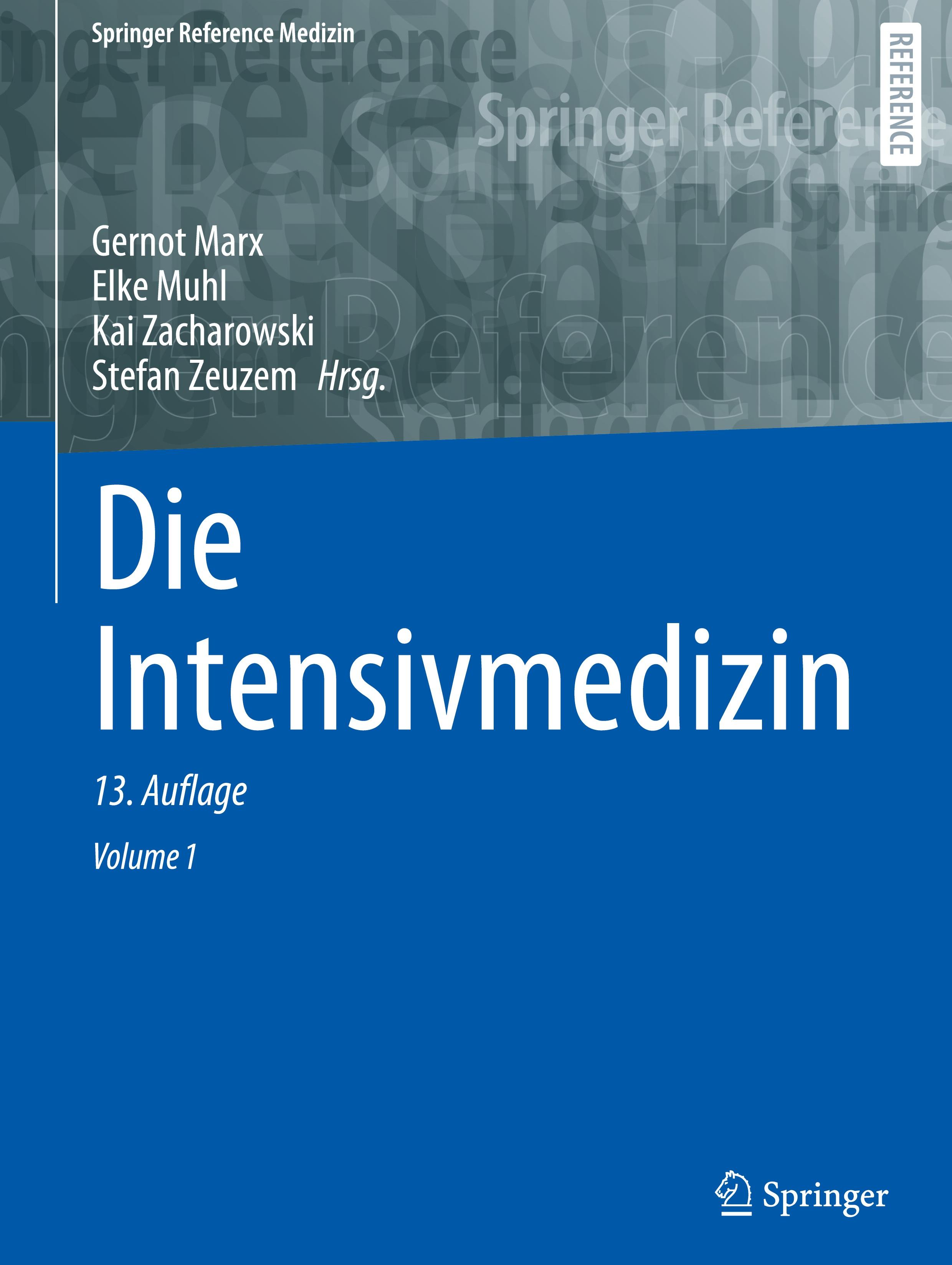 Vorderes Coverbild Die Intensivmedizin