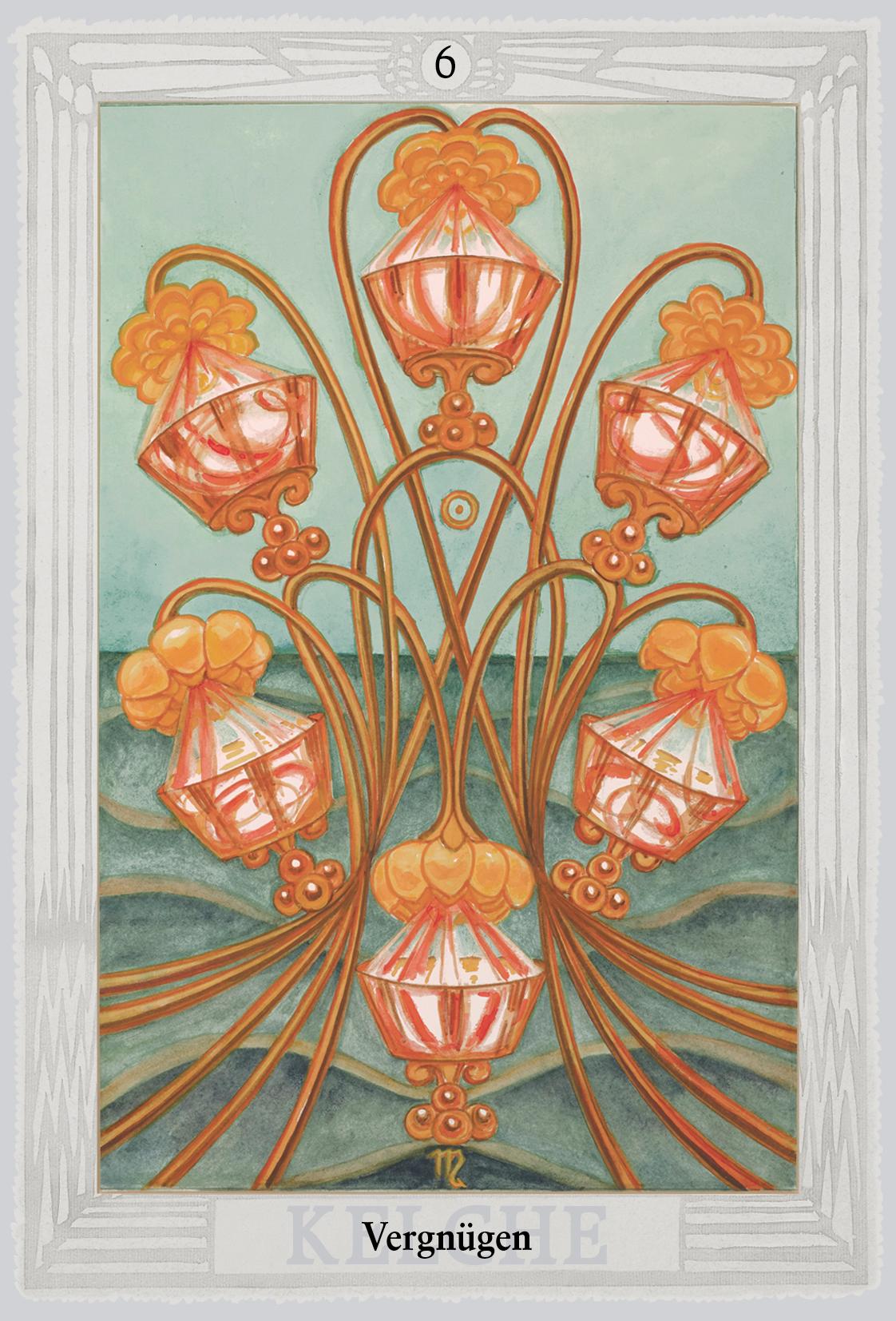 Beispielinhalt (Bild) Aleister Crowley Thoth Tarot (Deluxe Ausgabe, Deutsch, DE)