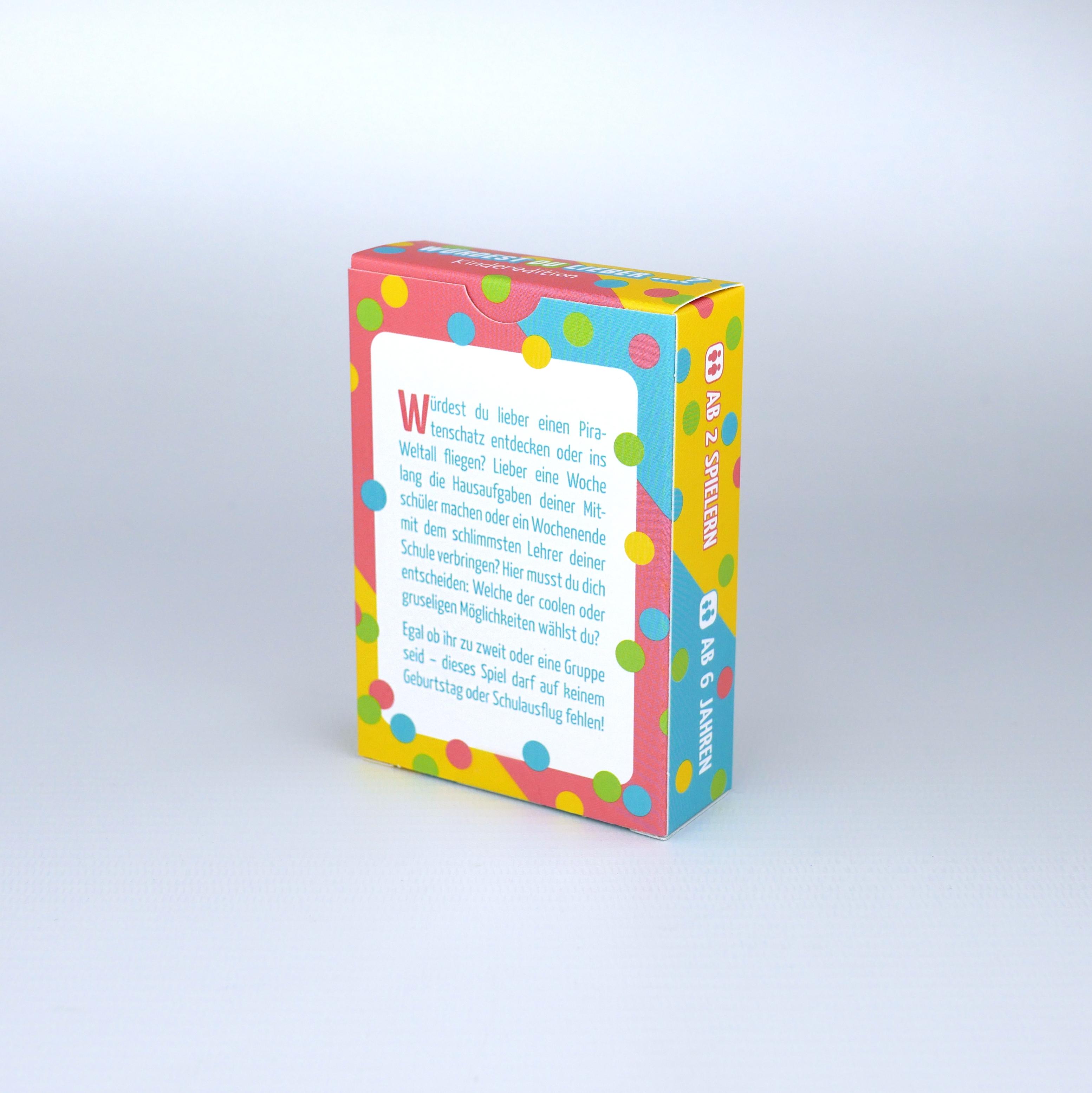Beispielinhalt (Bild) Würdest du lieber ...? - Die verrückte Edition für Kinder