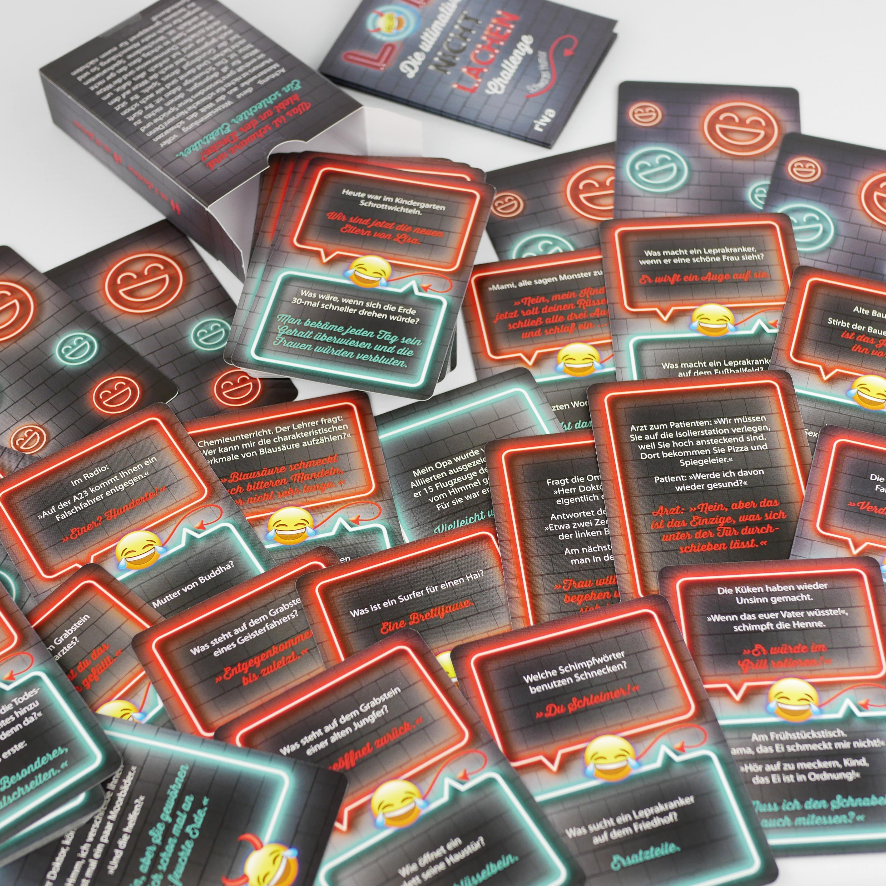 Beispielinhalt (Bild) LOL - Die ultimative Nicht-lachen-Challenge - Schwarzer Humor