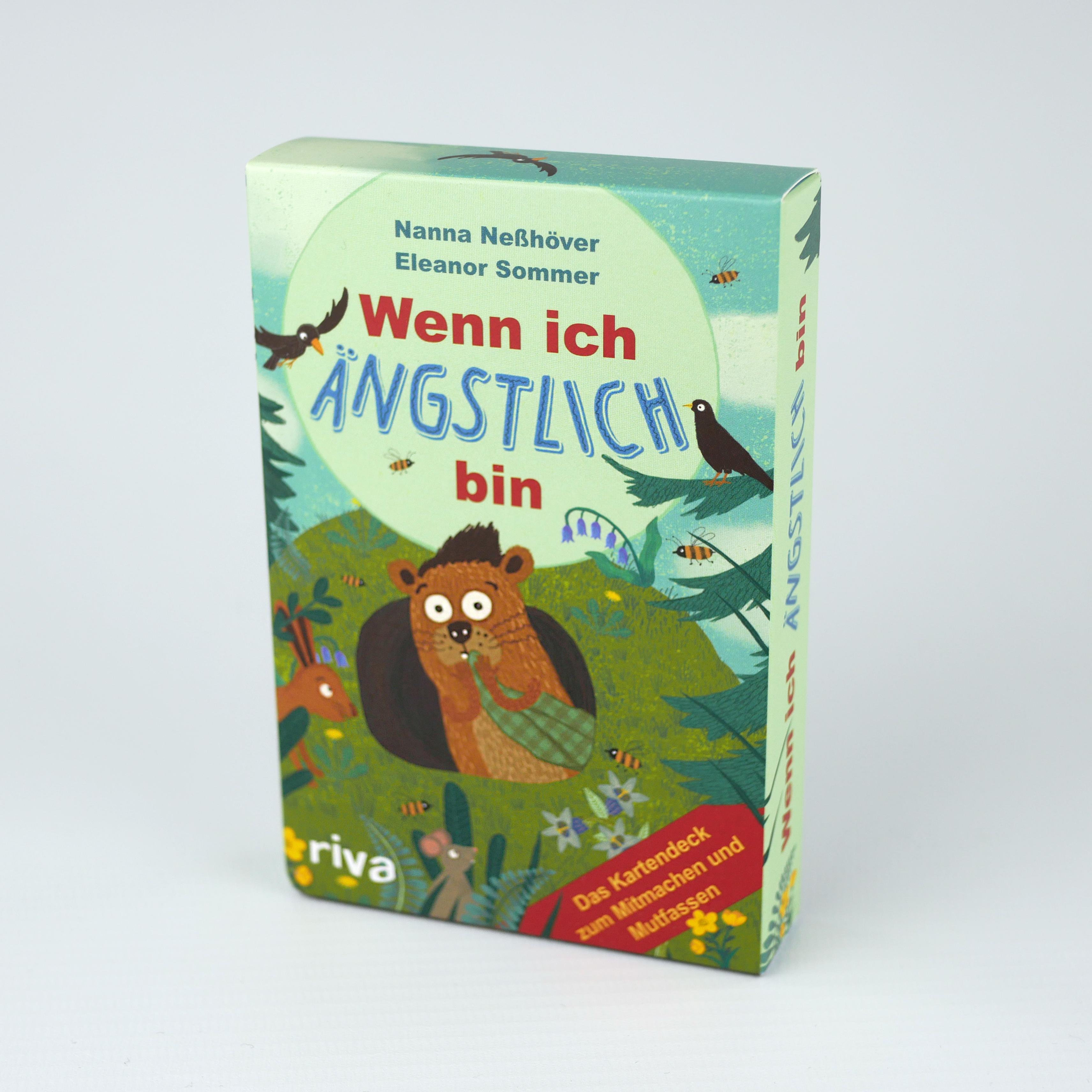 Beispielinhalt (Bild) Wenn ich ängstlich bin - Das Kartendeck zum Mitmachen und Mutfassen