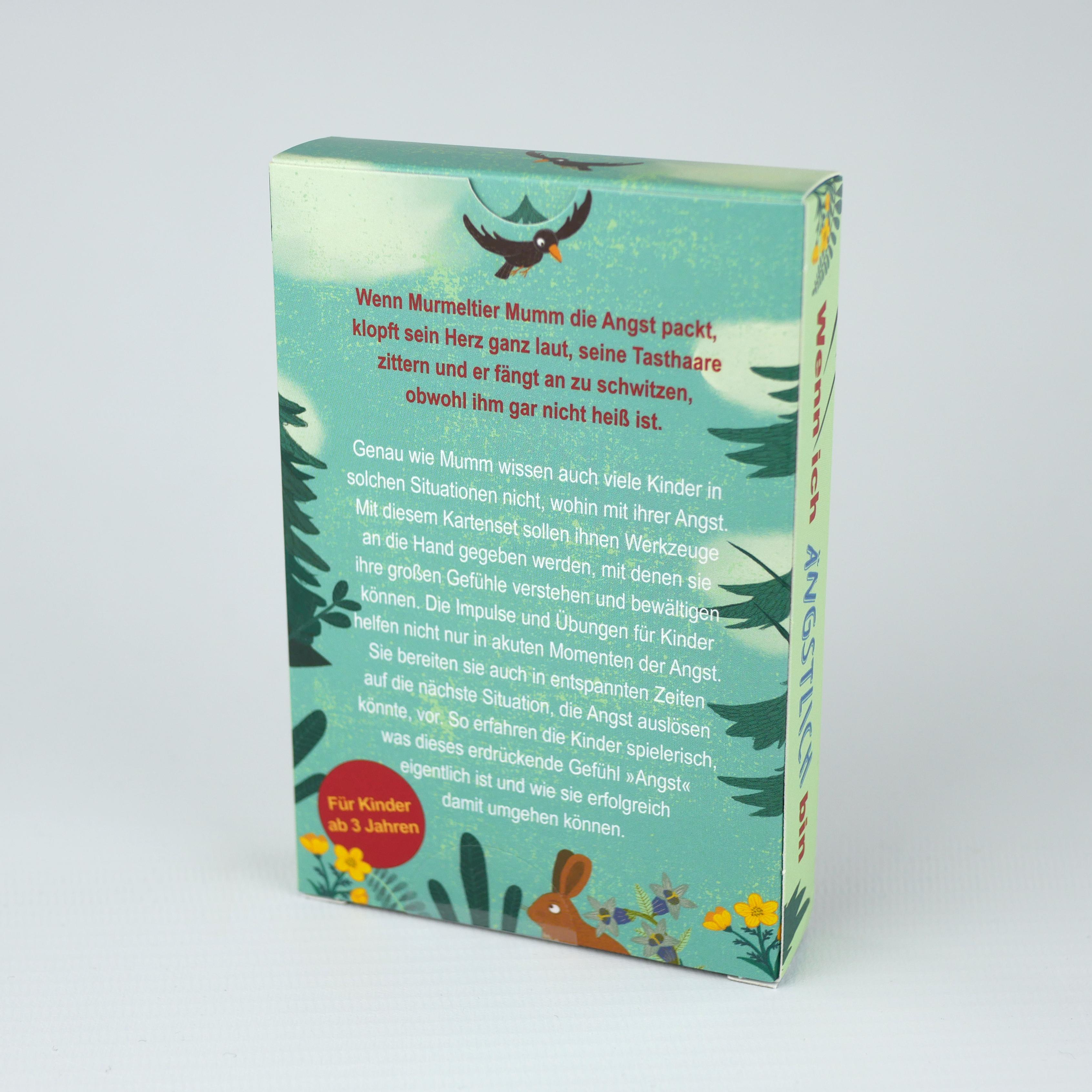 Beispielinhalt (Bild) Wenn ich ängstlich bin - Das Kartendeck zum Mitmachen und Mutfassen