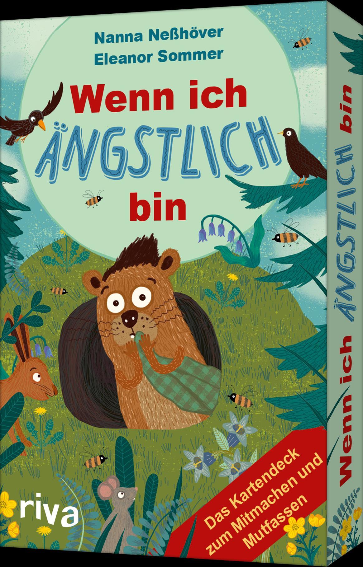 Vorderes Coverbild Wenn ich ängstlich bin - Das Kartendeck zum Mitmachen und Mutfassen