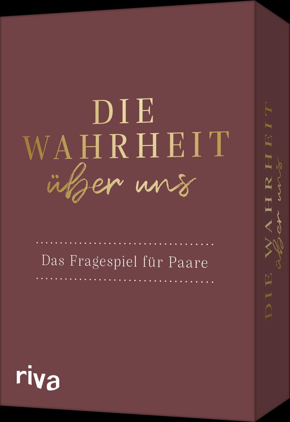 Vorderes Coverbild Die Wahrheit über uns - Das Fragespiel für Paare