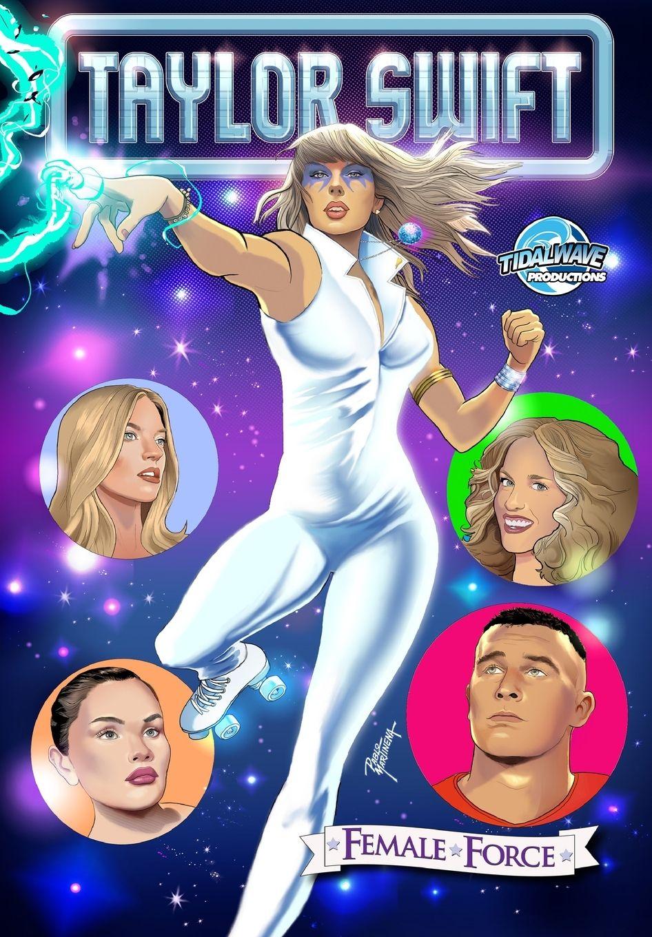 Vorderes Coverbild Female Force Taylor Swift Dazzler Homage Variant