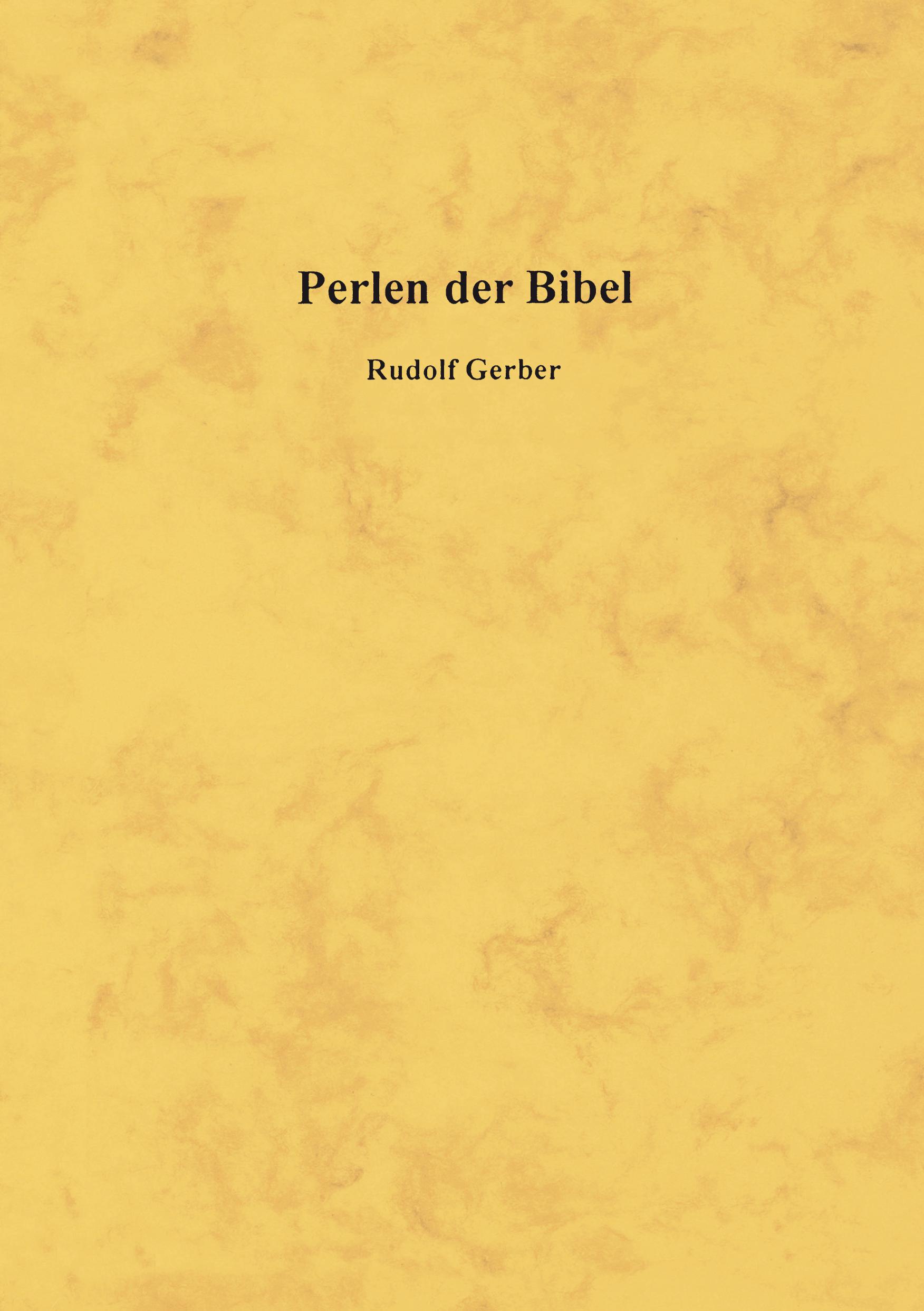 Vorderes Coverbild Perlen der Bibel