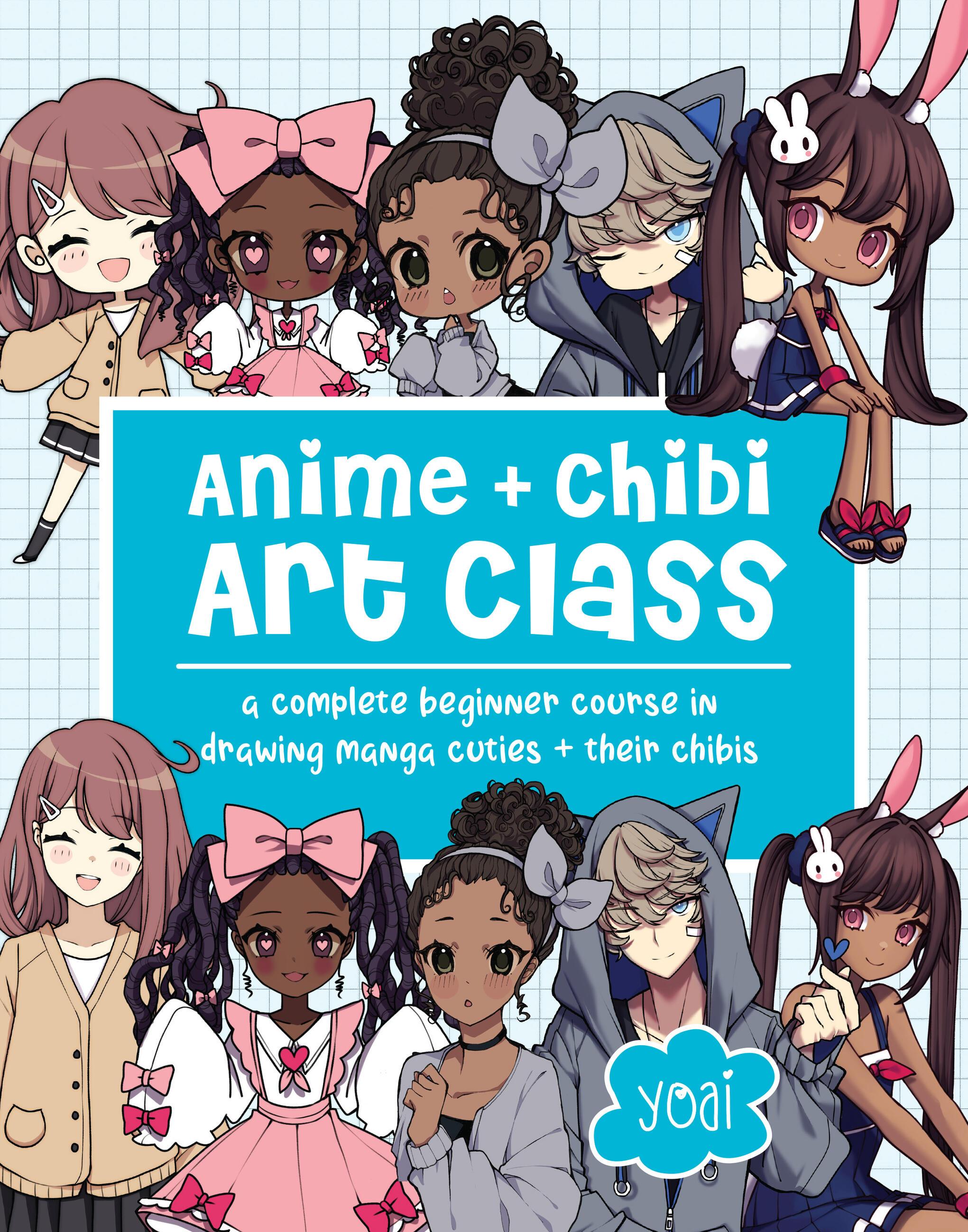 Vorderes Coverbild Anime + Chibi Art Class