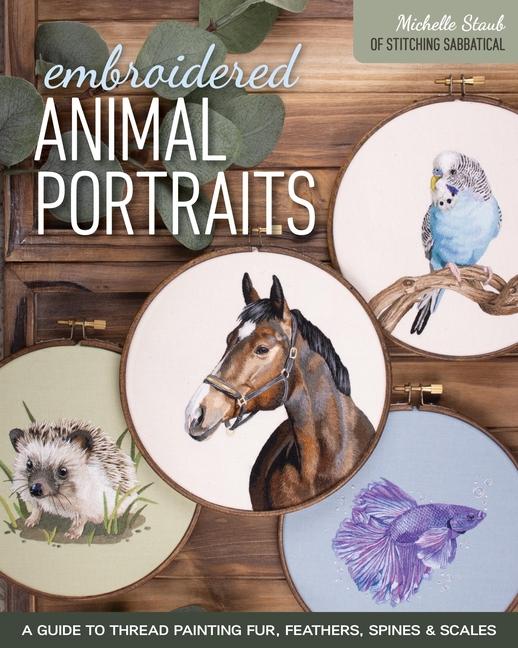 Vorderes Coverbild Embroidered Animal Portraits
