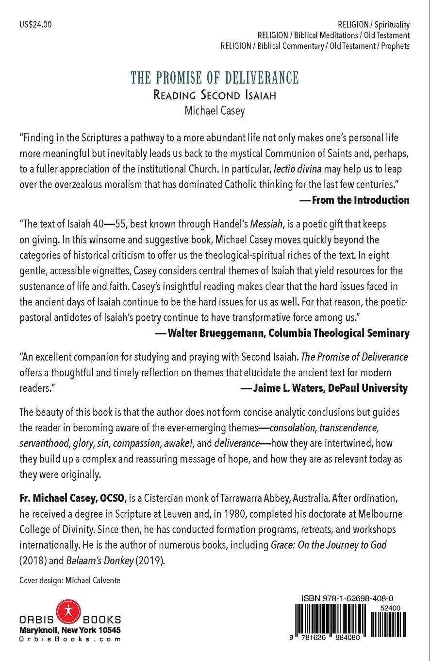 Rückseitencover The Promise of Deliverance: Reading Second Isaiah