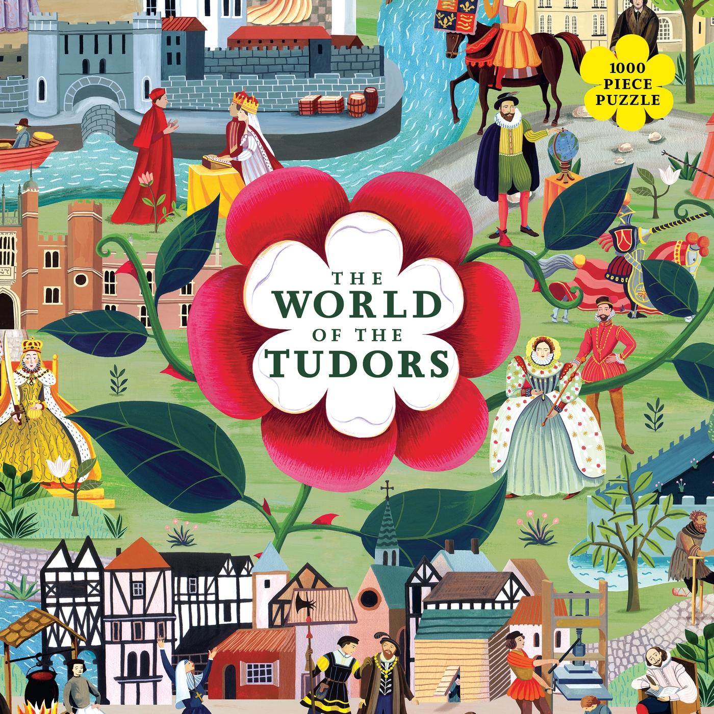 Vorderes Coverbild The World of the Tudors 1000 Piece Puzzle