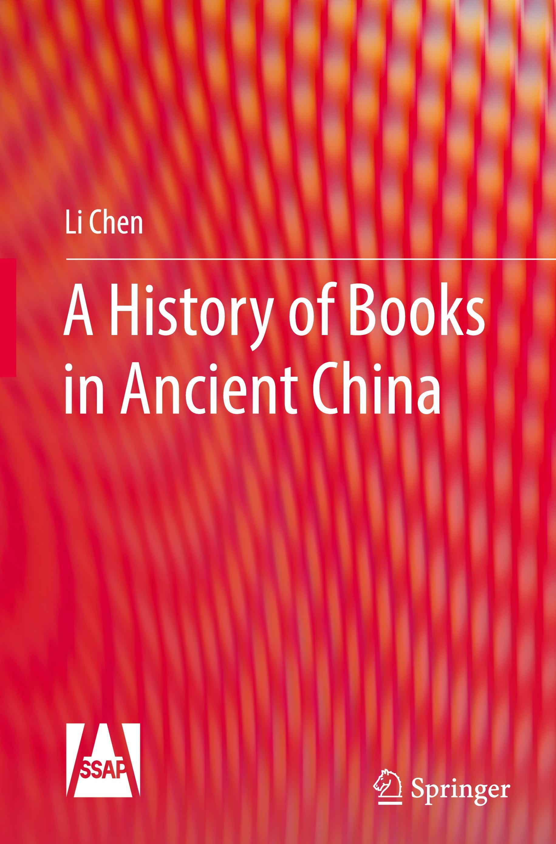 Vorderes Coverbild A History of Books in Ancient China