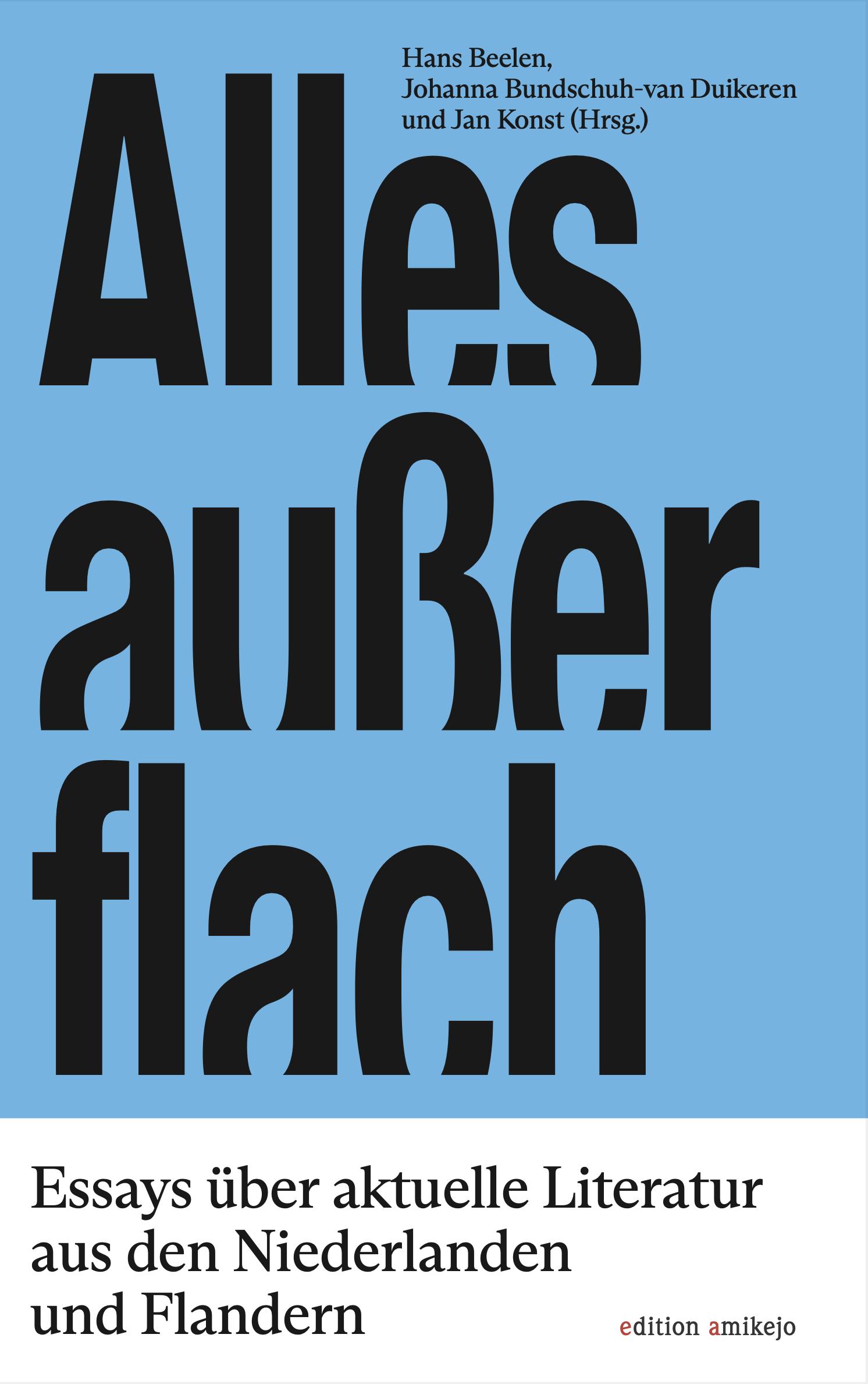 Vorderes Coverbild Alles außer flach