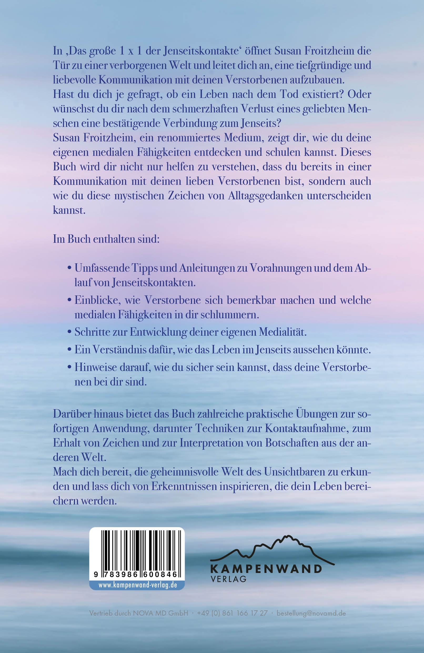 Rückseitencover Das große 1x1 der Jenseitskontakte