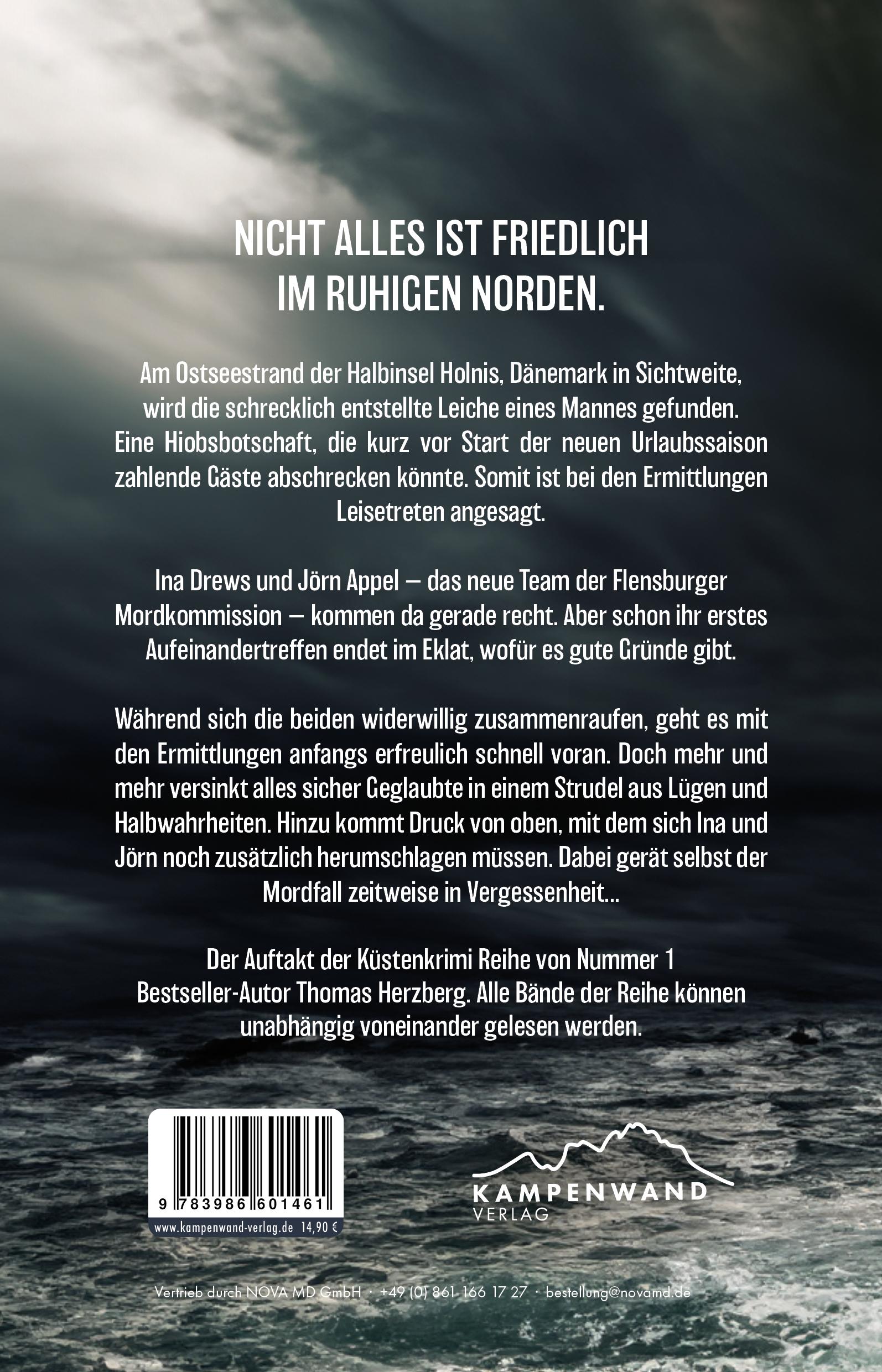 Rückseitencover Nasses Grab (Zwischen Mord und Ostsee - Küstenkrimi 1)