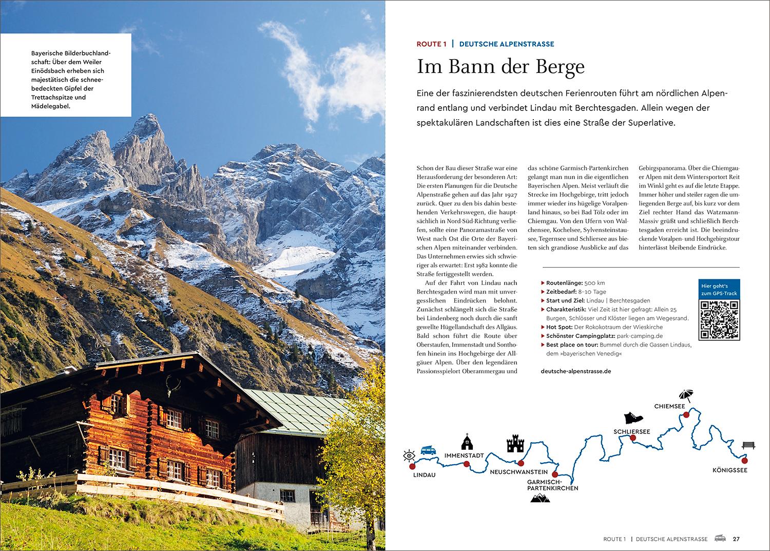 Beispielinhalt (Bild) KUNTH Mit dem Wohnmobil durch die Alpen