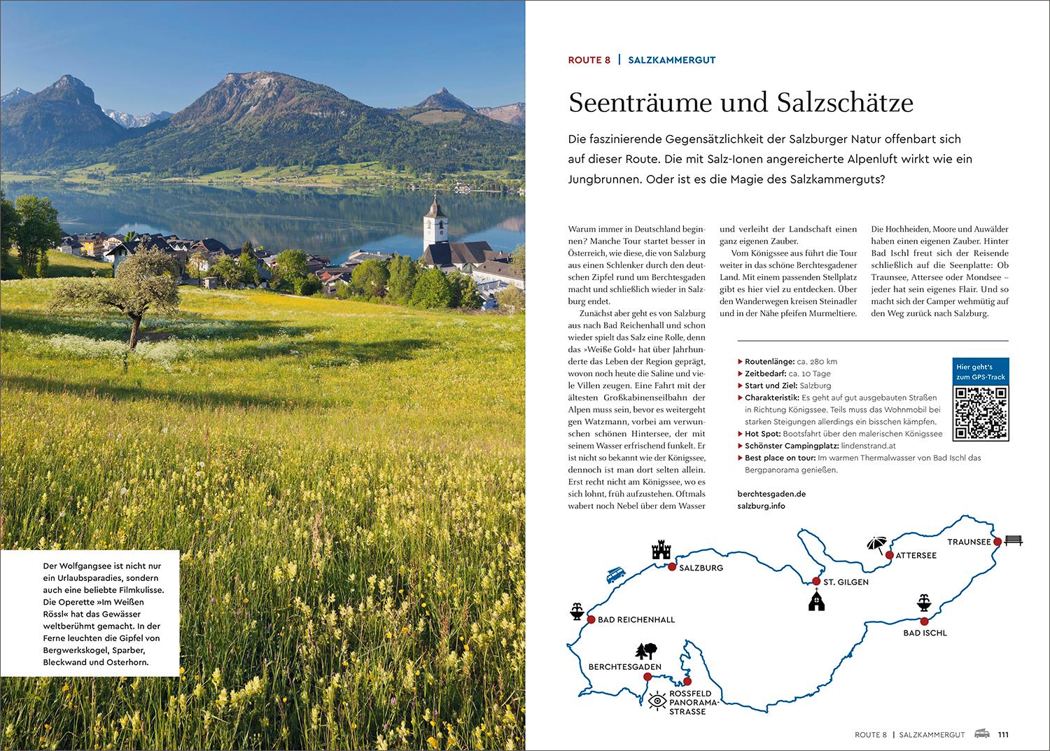 Beispielinhalt (Bild) KUNTH Mit dem Wohnmobil durch die Alpen