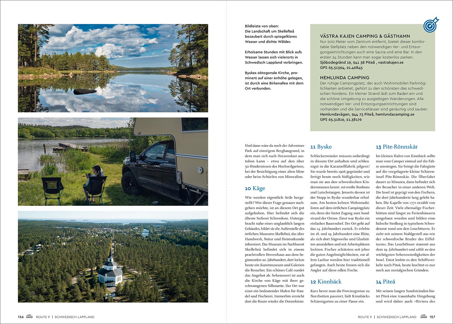 Beispielinhalt (Bild) KUNTH Mit dem Wohnmobil durch Schweden